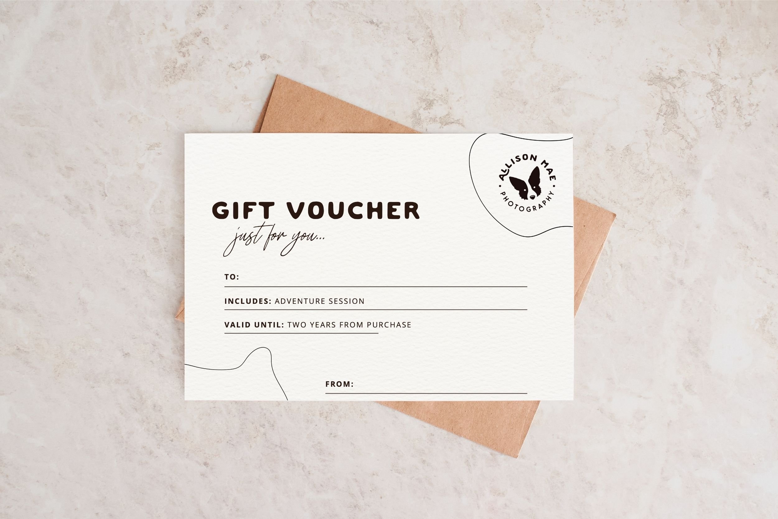 Adventure Session Gift Certificate