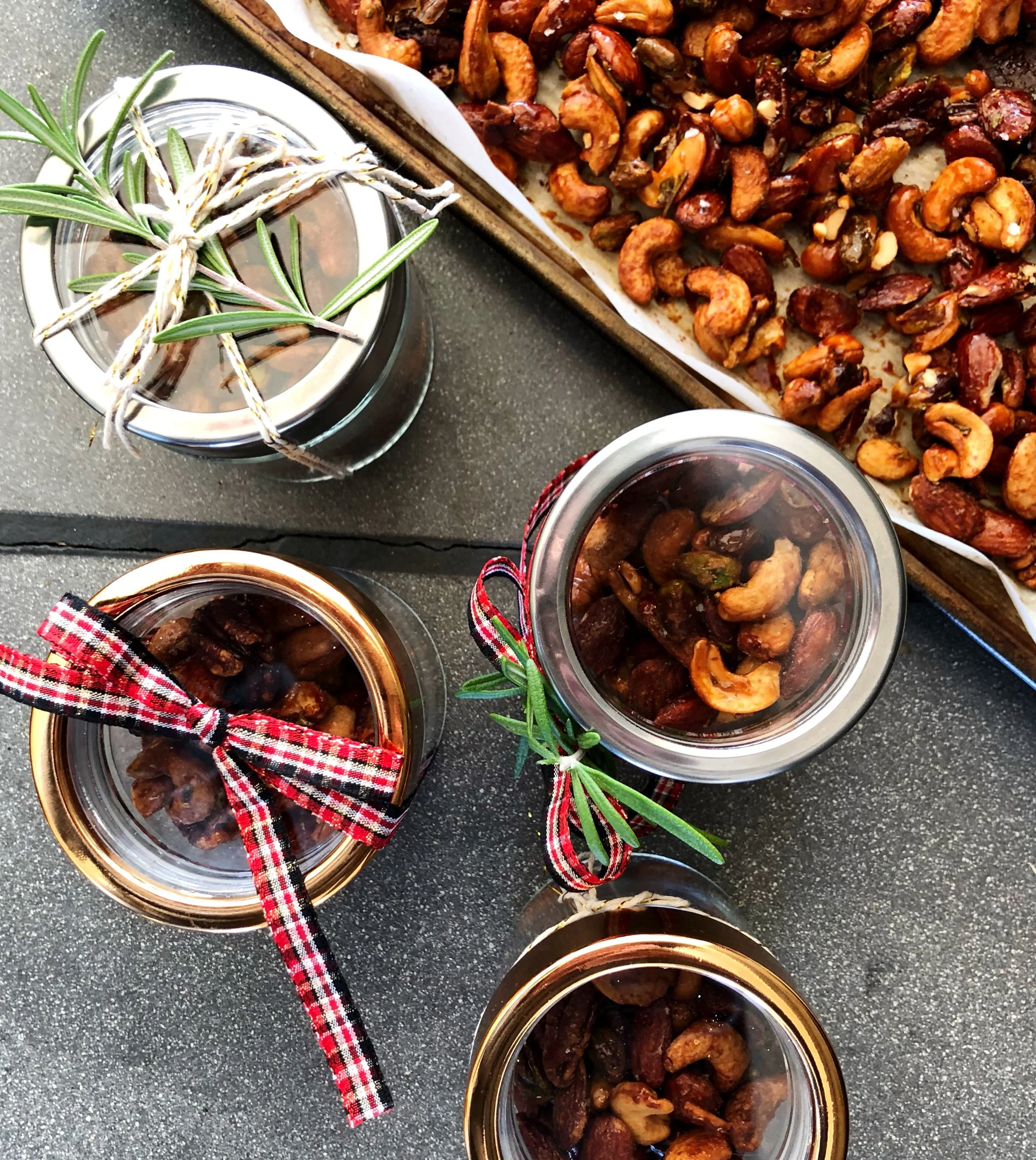 Sweet and Spicy Mixed Nuts