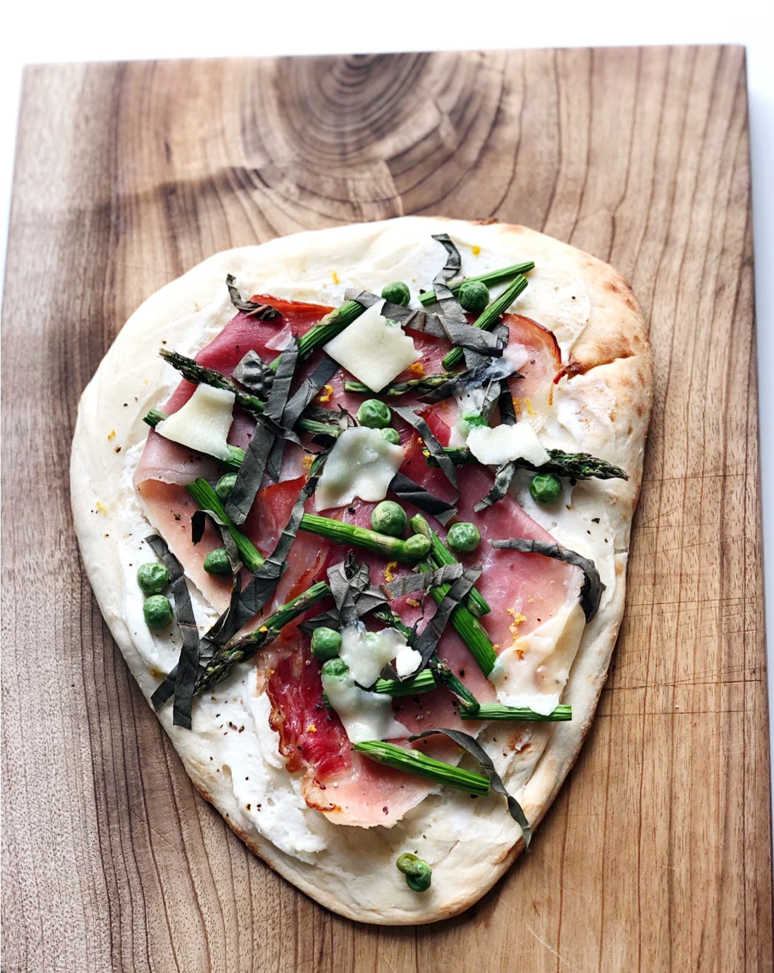 Grilled Spring Flatbread