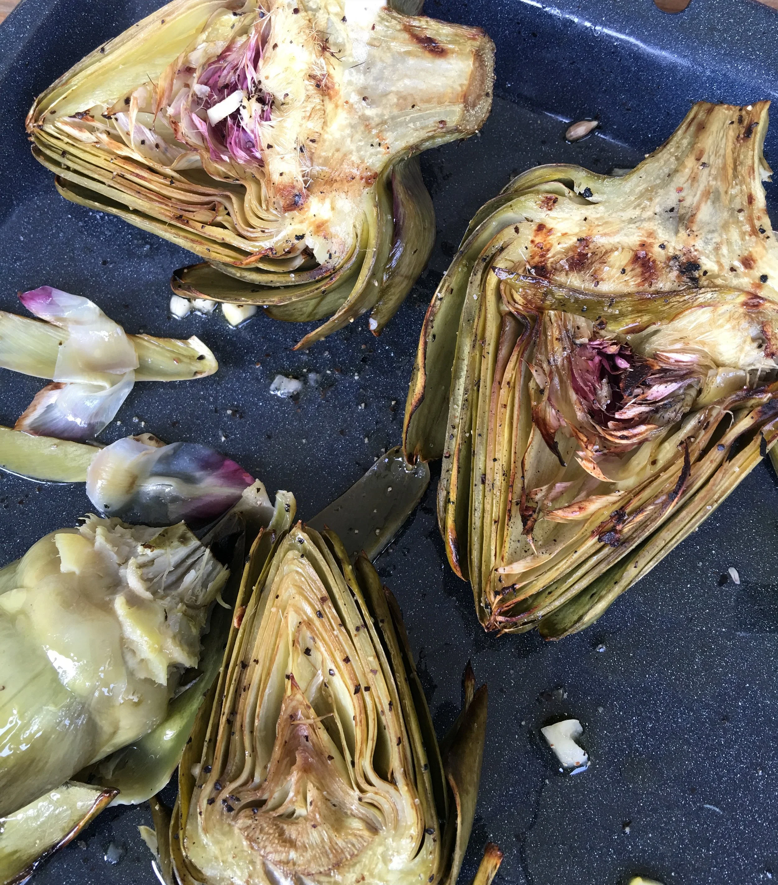 Grilled Artichokes with Garlic Aioli