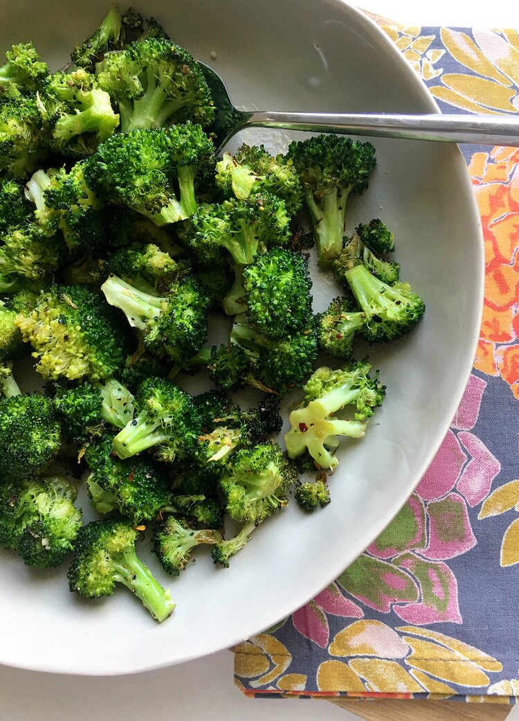 Roasted Broccoli with Lemon, Garlic and Red Pepper Flakes — The Salt ...