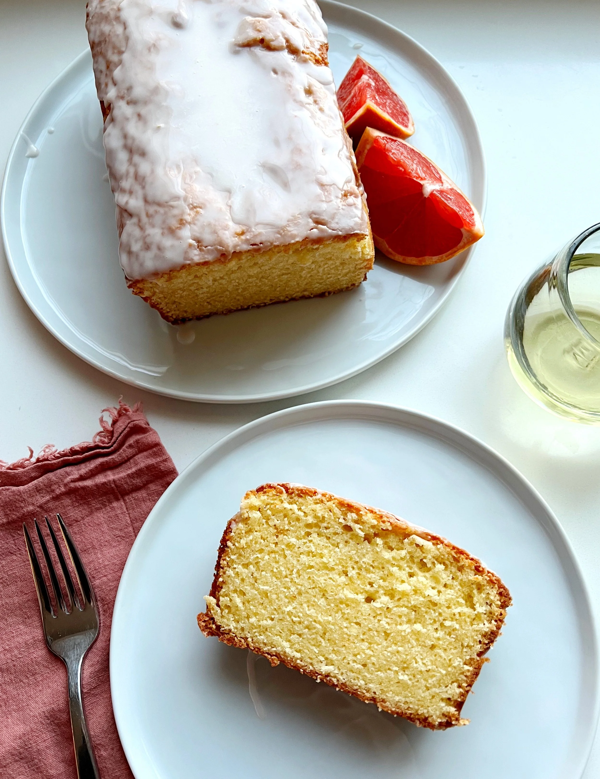 Grapefruit Olive Oil Cake