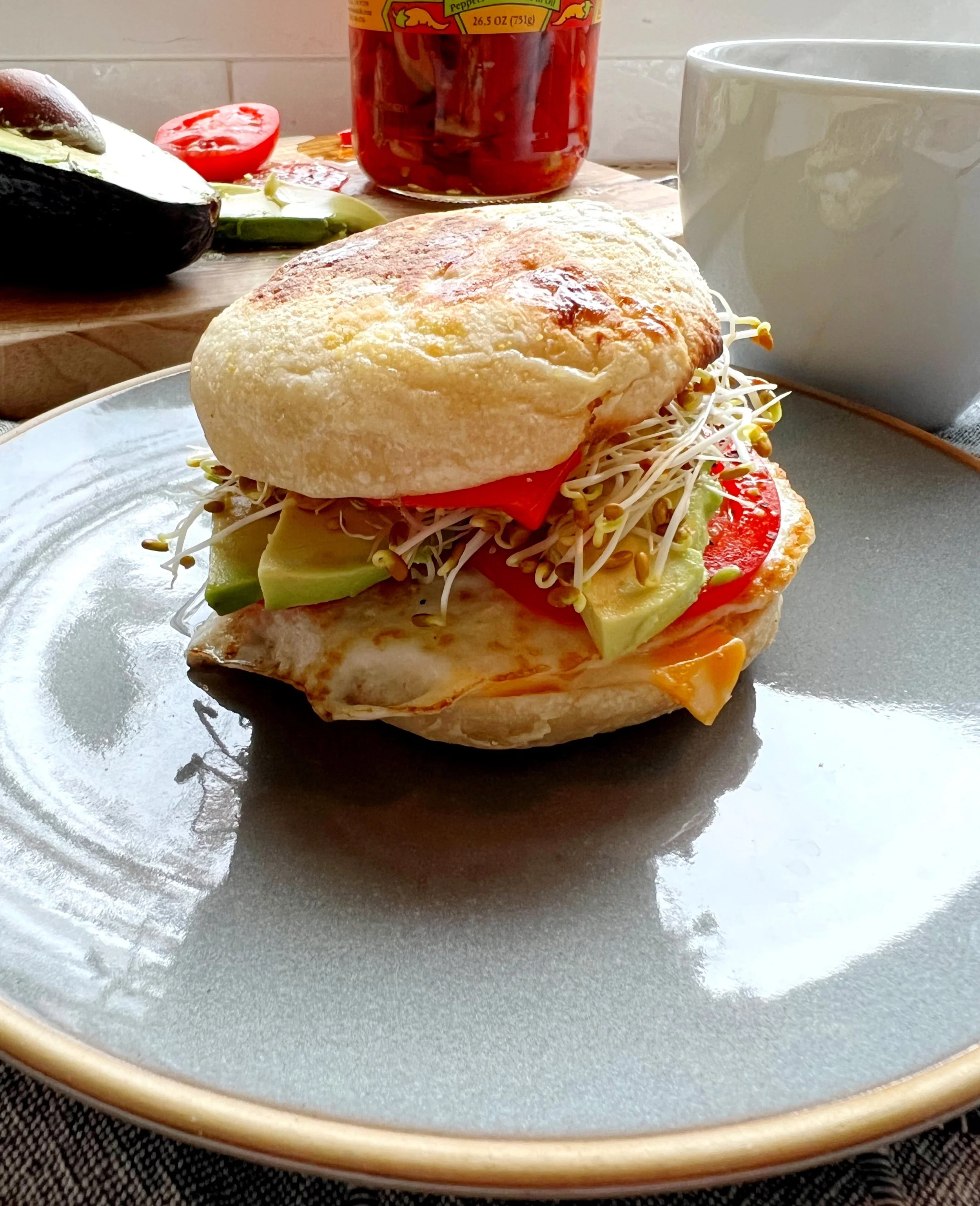 Sunrise Egg Sandwich