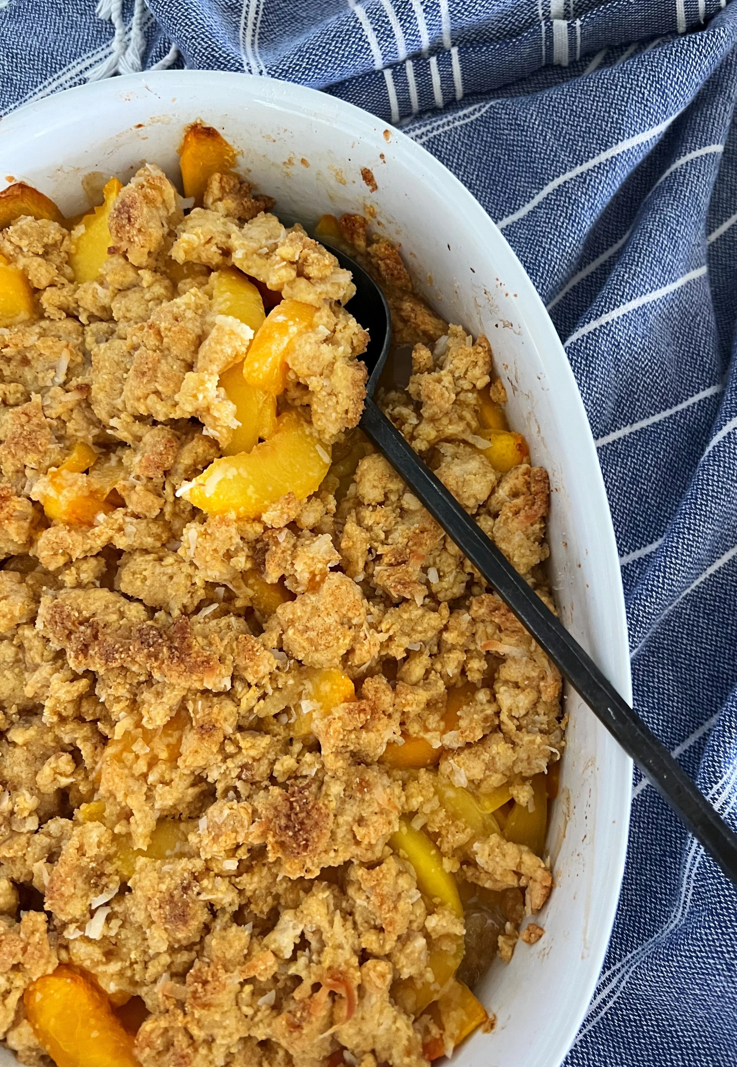 Peach Crumble 