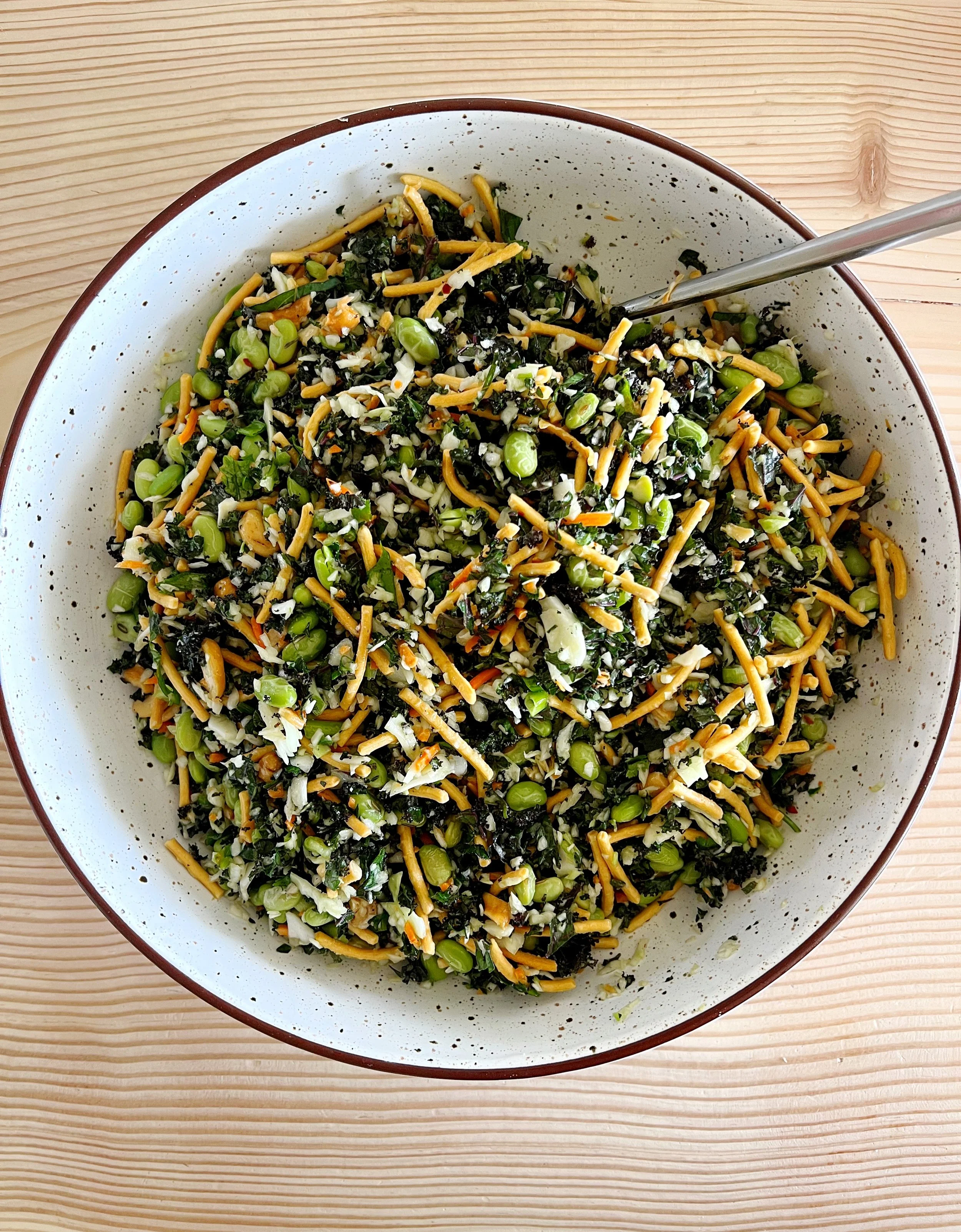 Cashew Kale Chop Salad