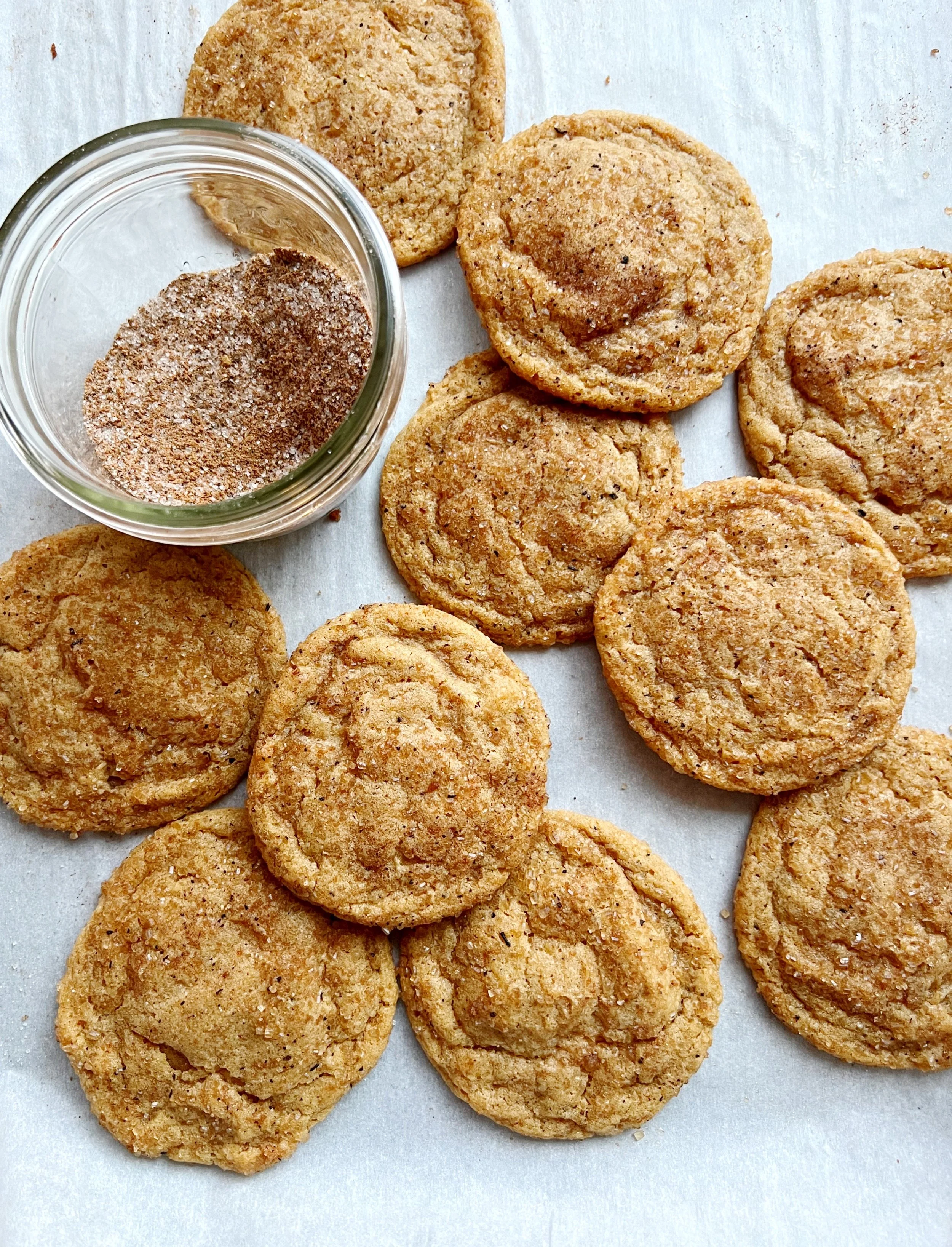 Chai Spiced Snickerdoodles