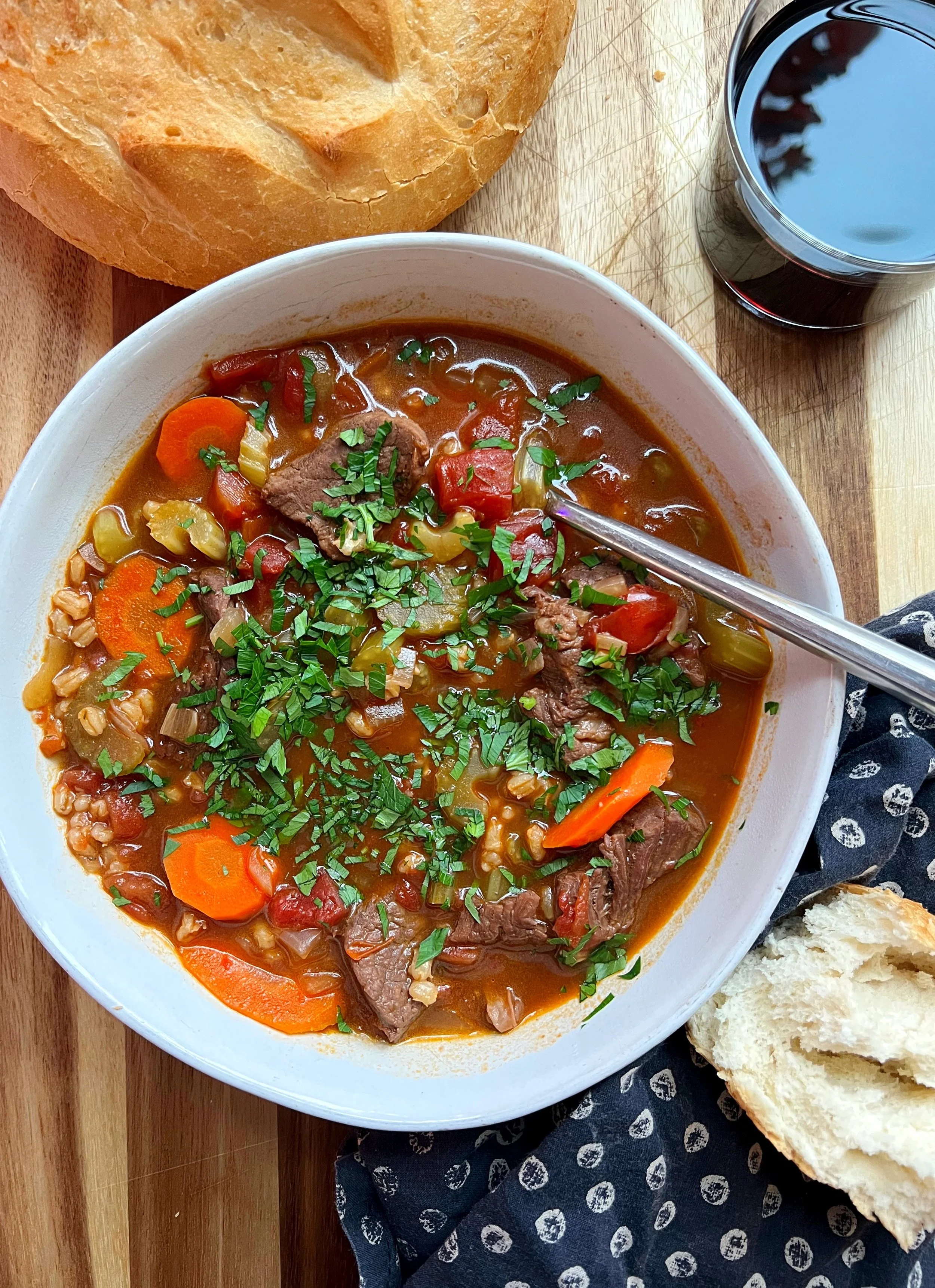 Beef and Barley Soup