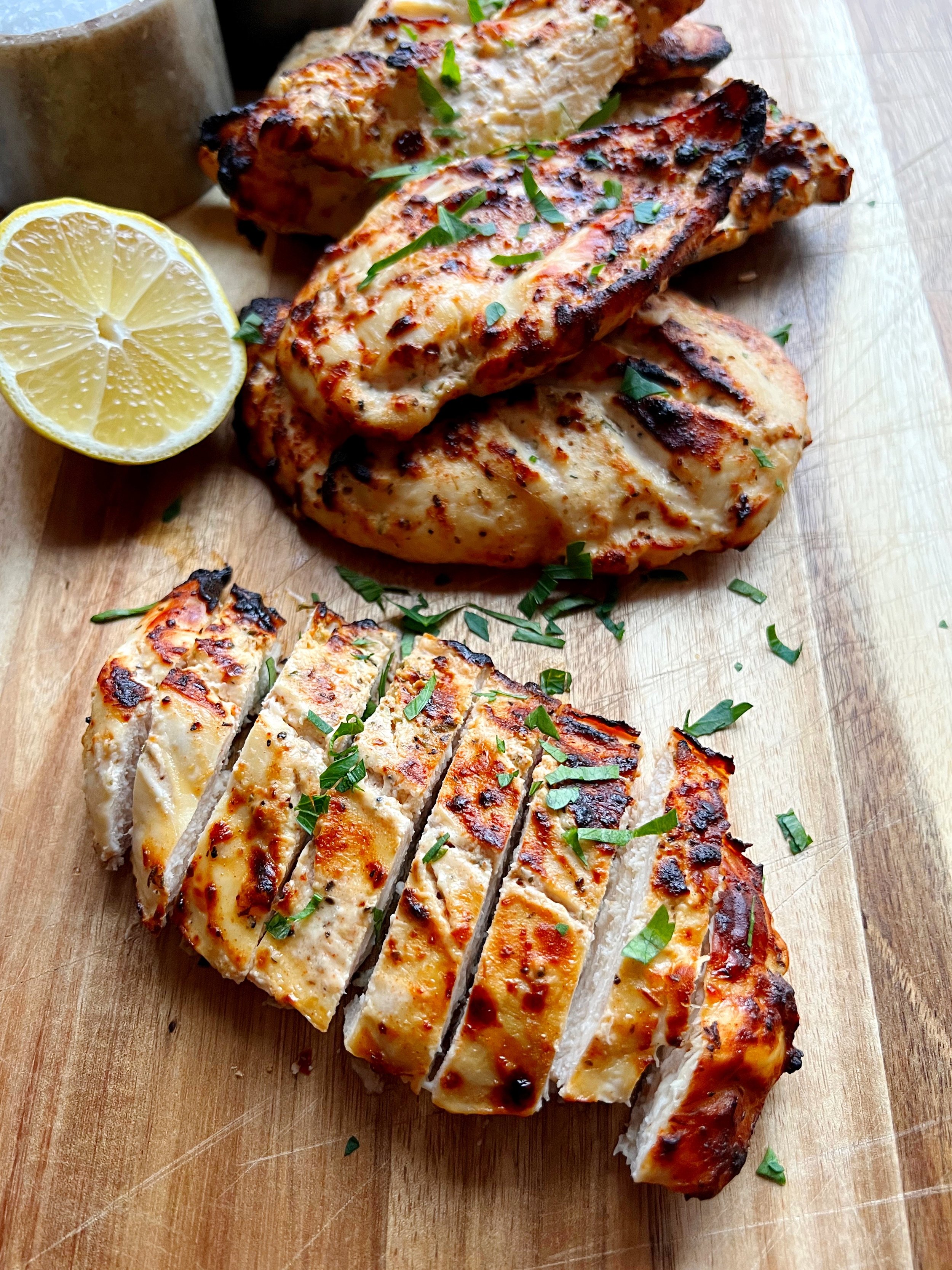 Savory Yogurt Marinated Chicken