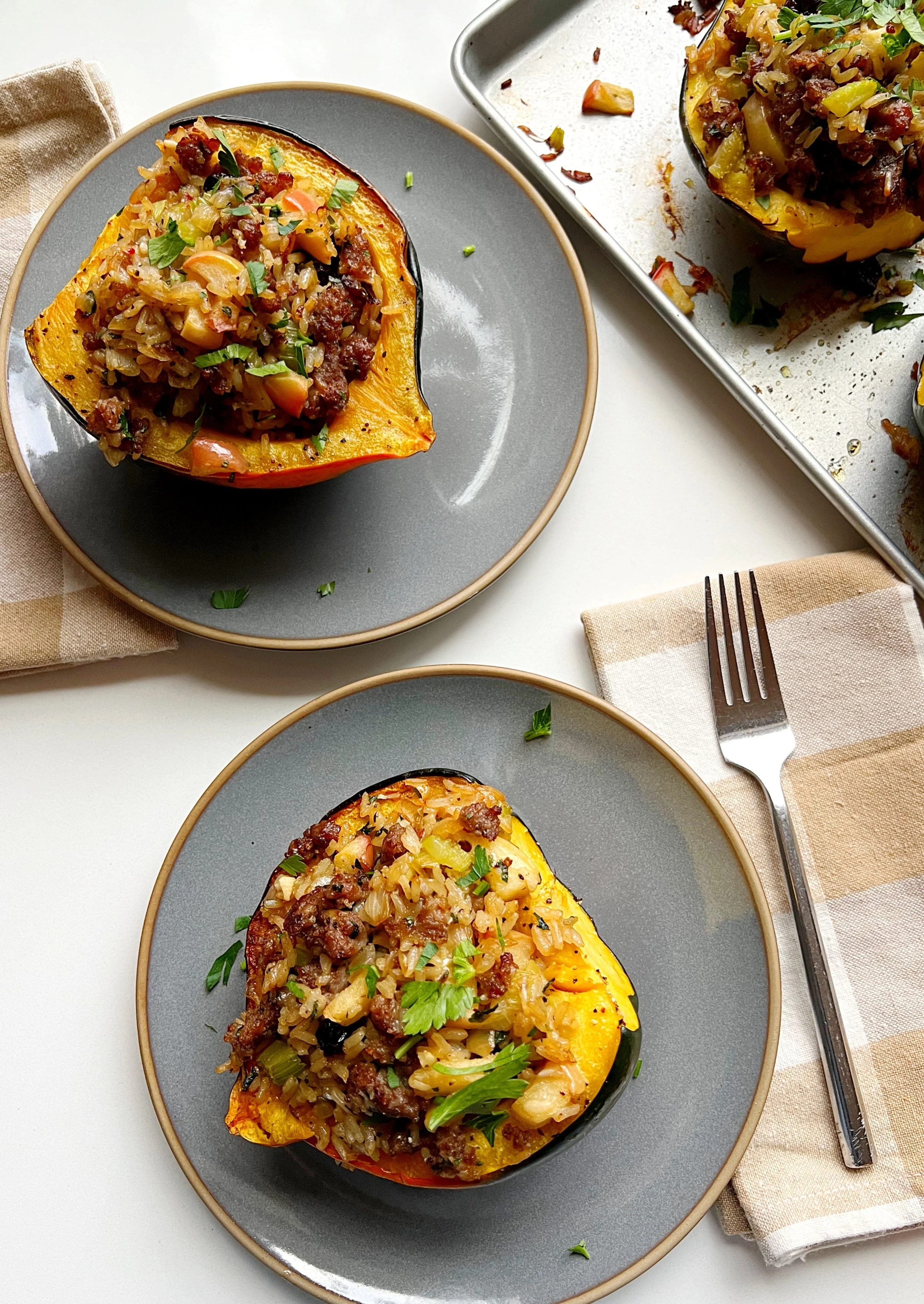 Stuffed Acorn Squash