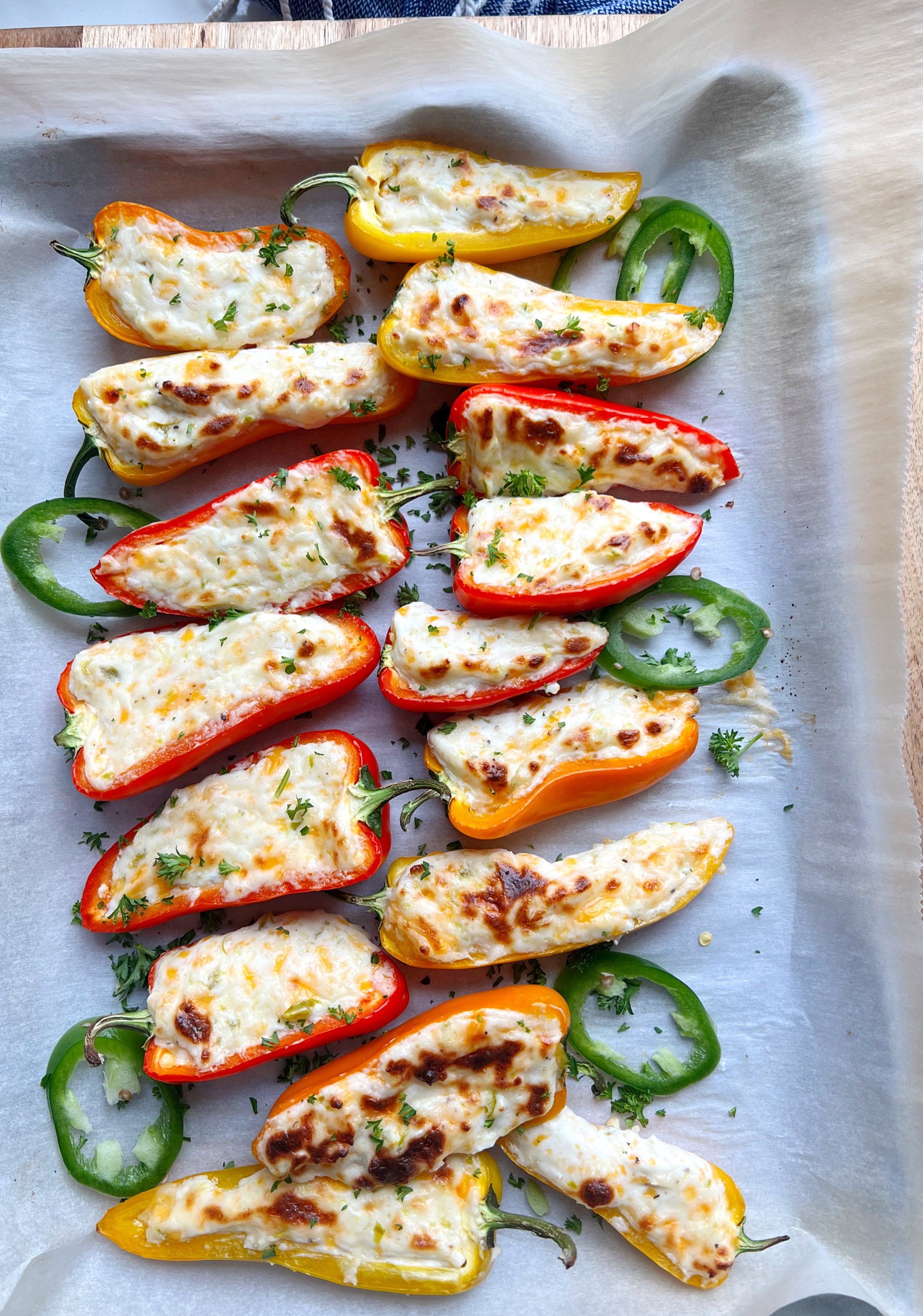 Jalapeno Stuffed Mini Peppers