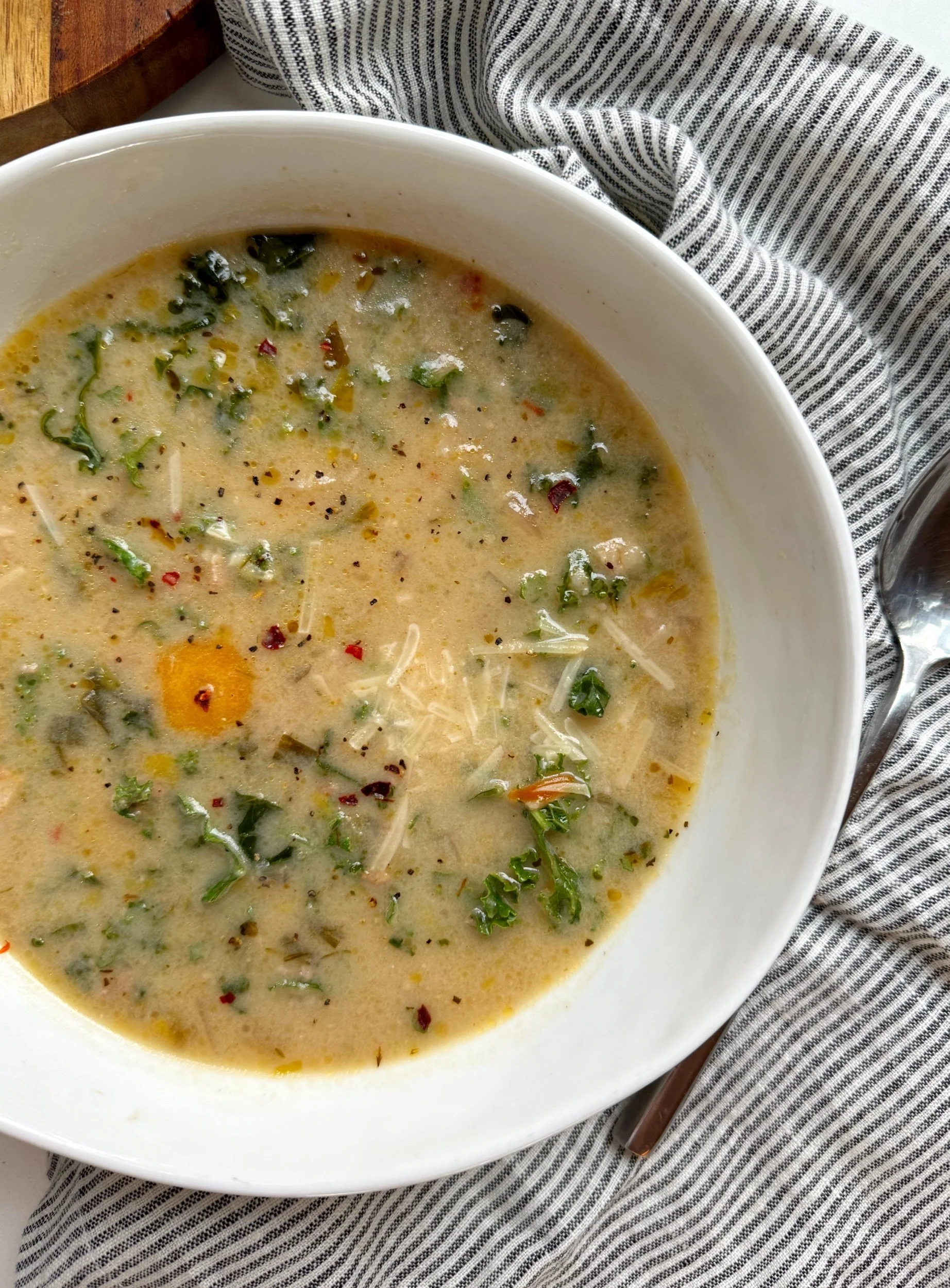 Sausage, Leek and Potato Soup