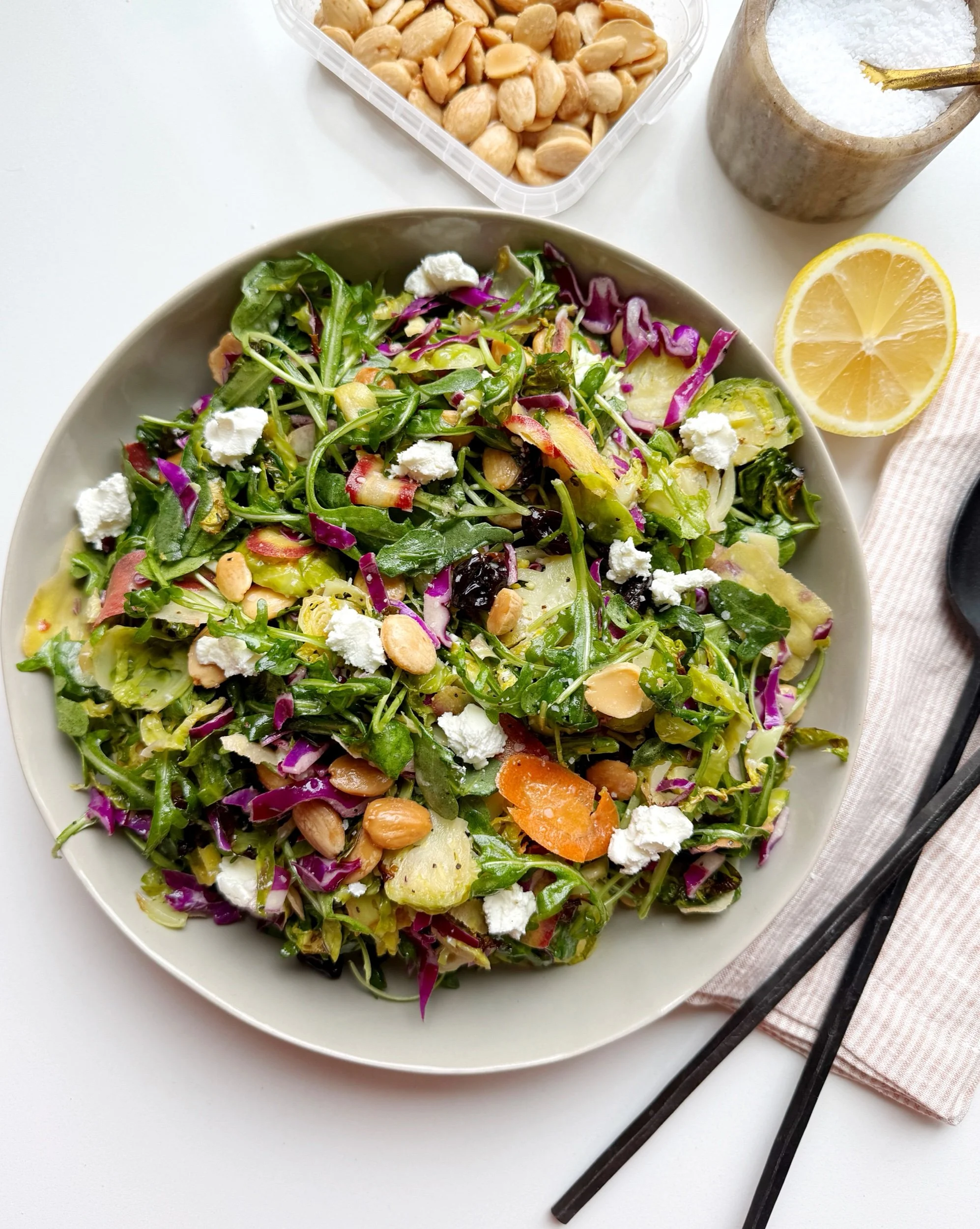 Winter Rainbow Salad