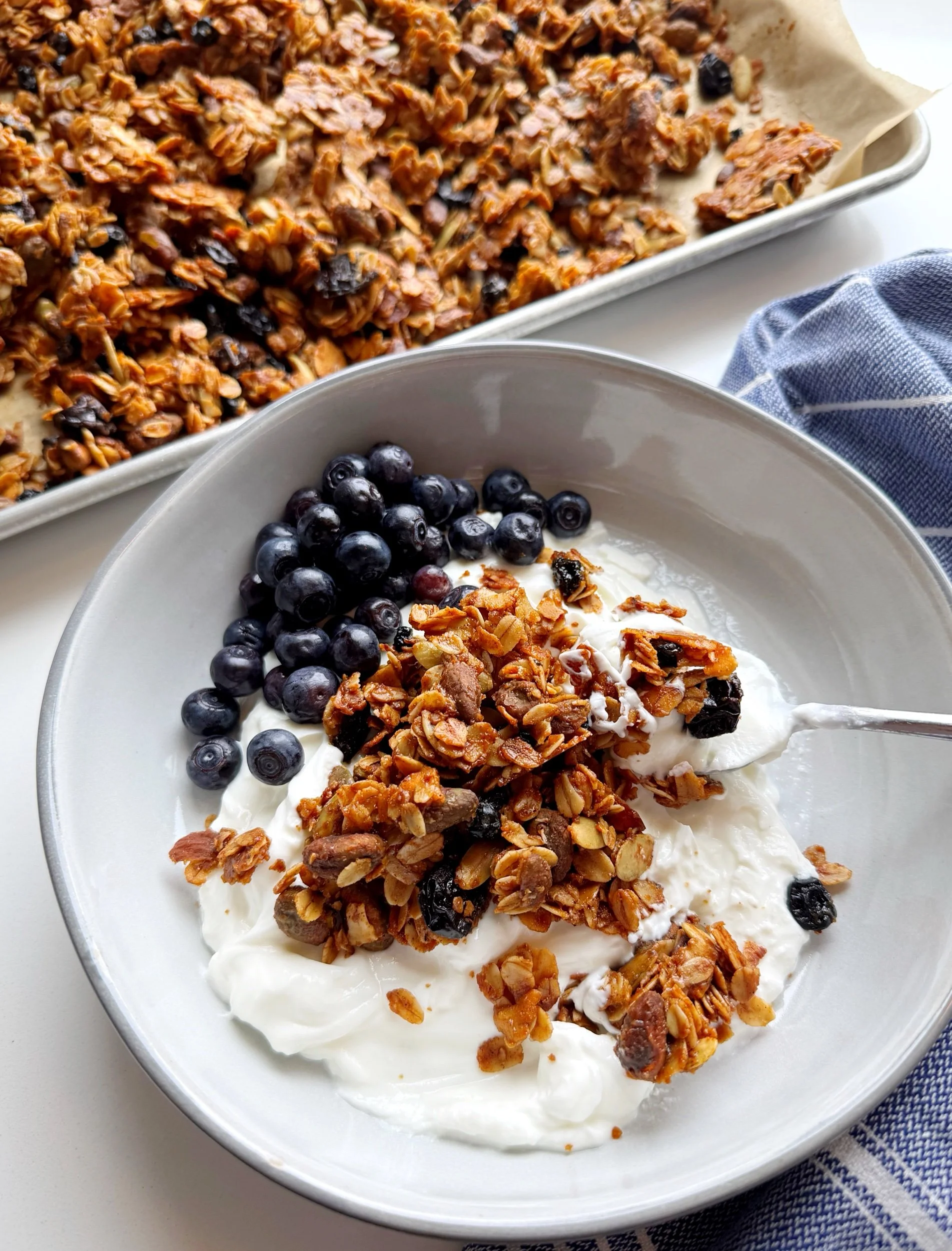 Blueberry Pistachio Granola