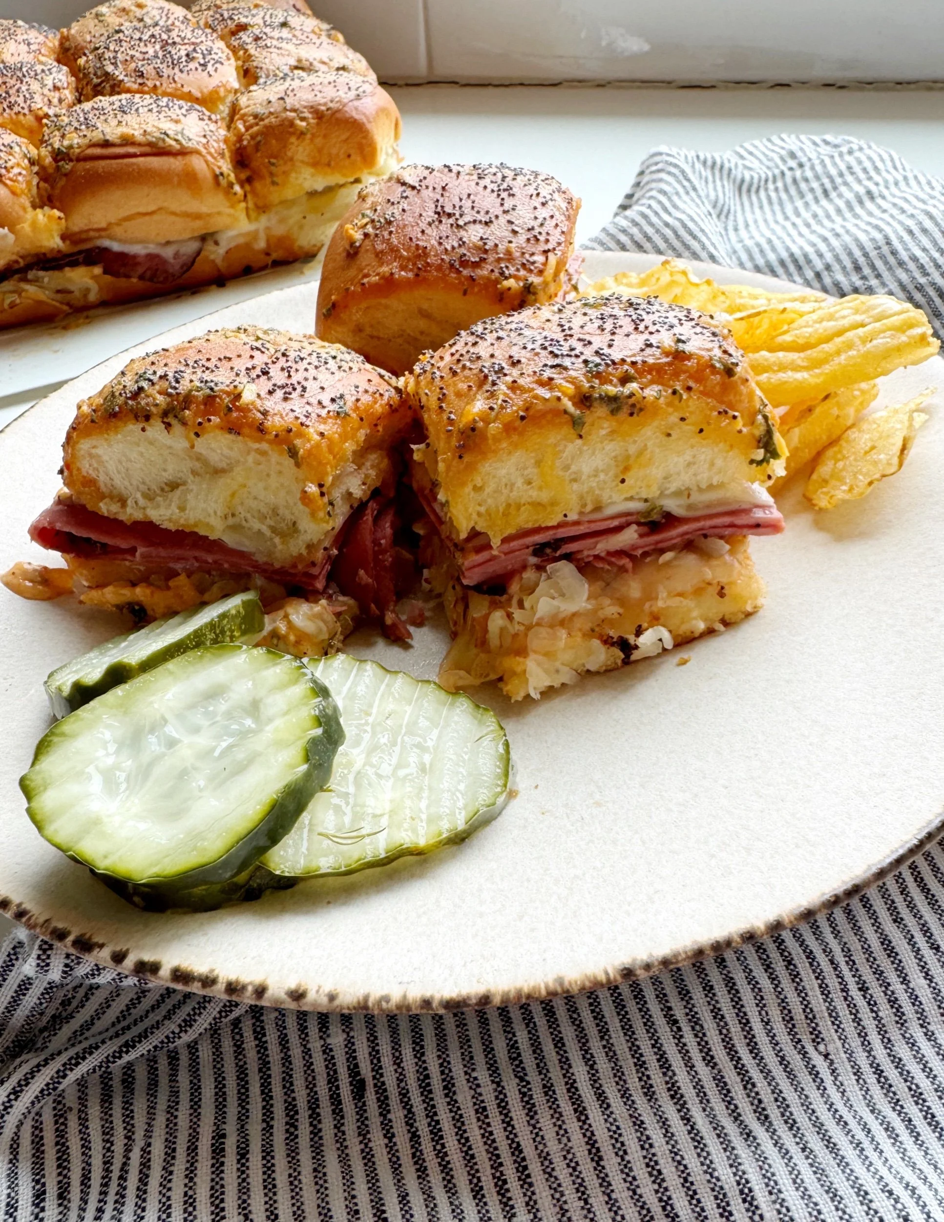Rueben Sliders