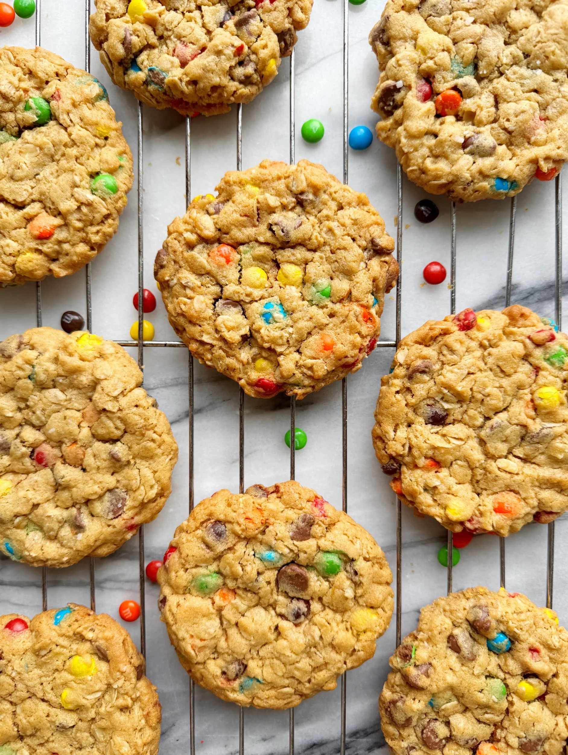Giant Monster Oatmeal Cookies