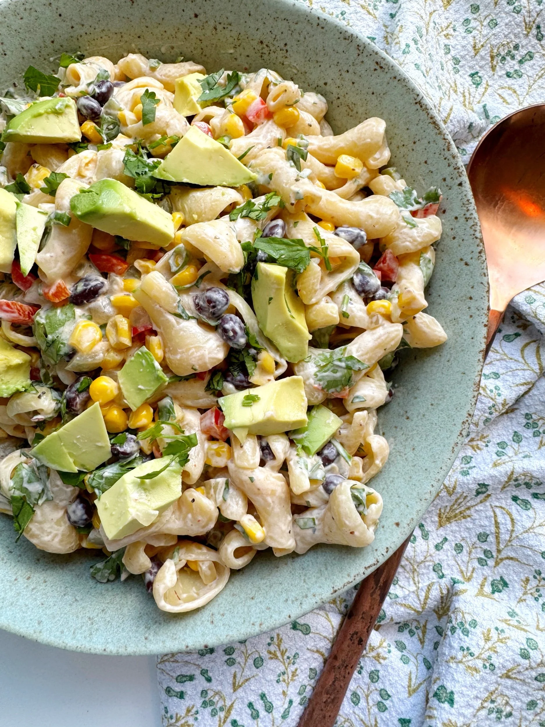 Cowboy Caviar Pasta Salad