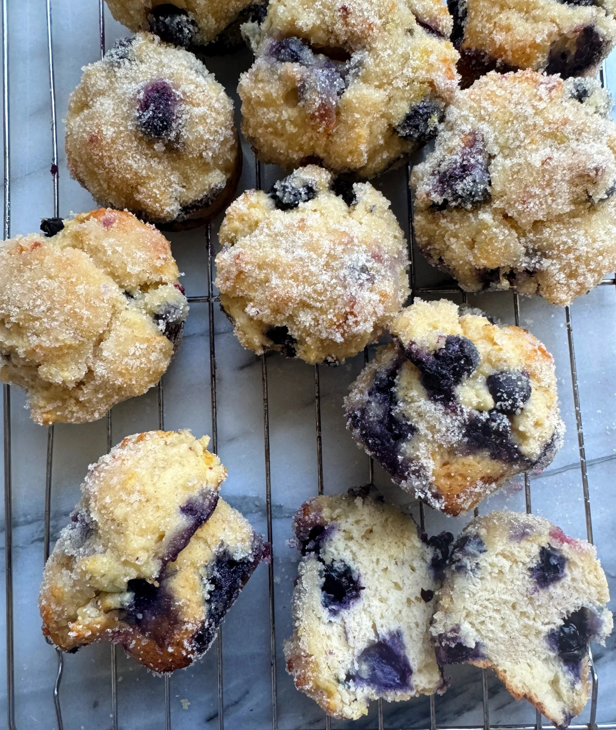 Blueberry Donut Muffins