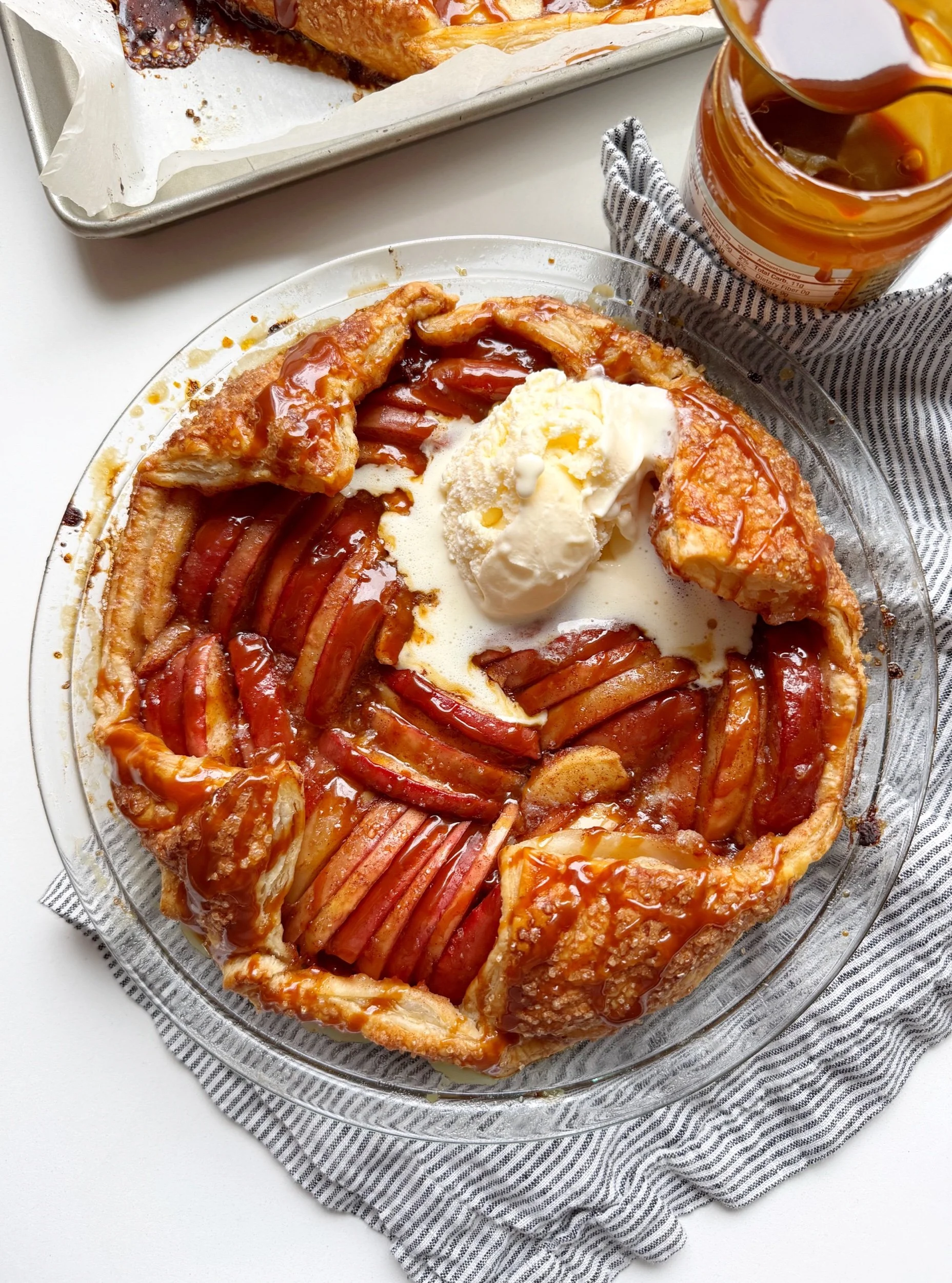 Caramel Apple Galette