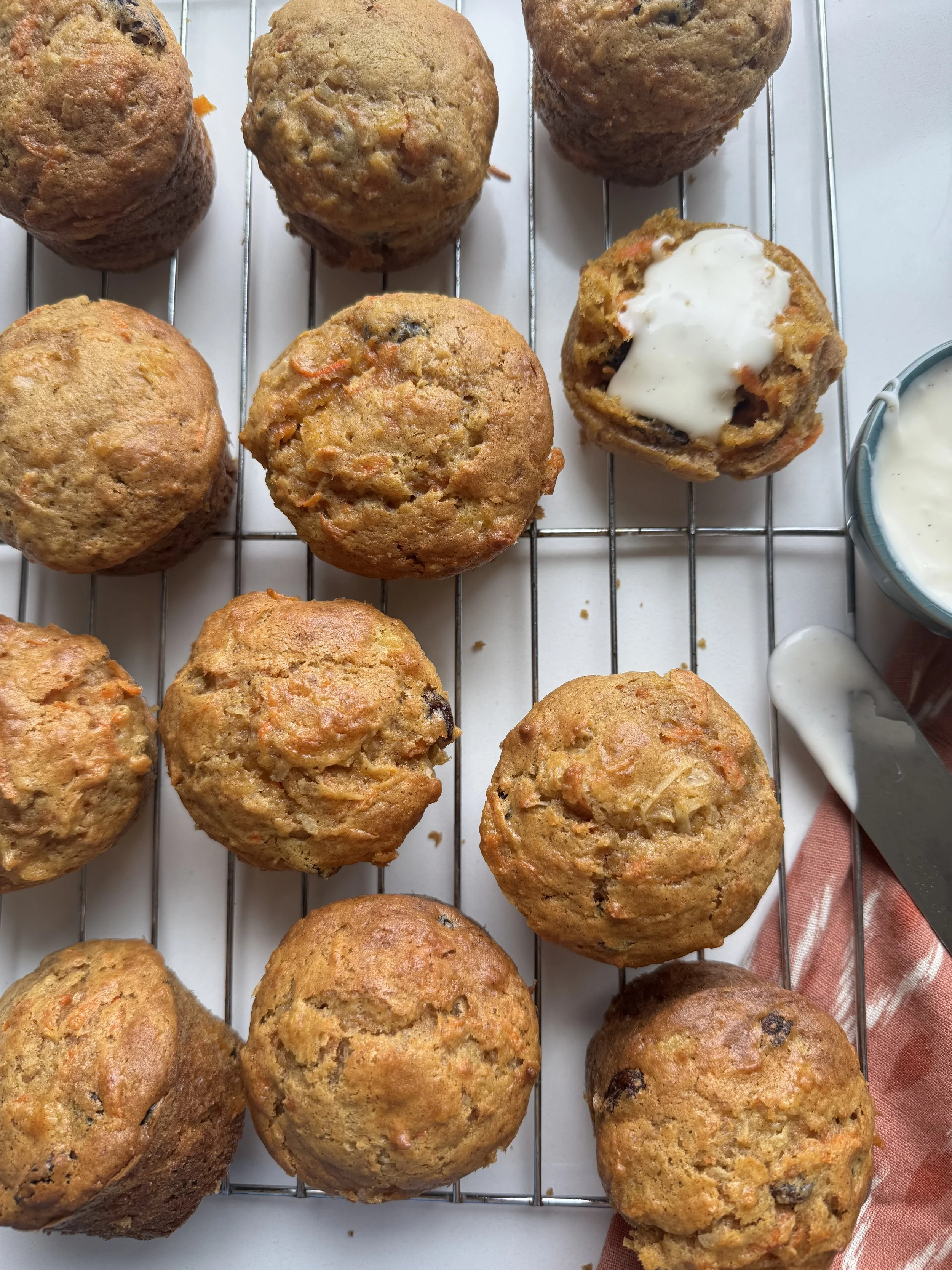 Carrot Cake Muffins