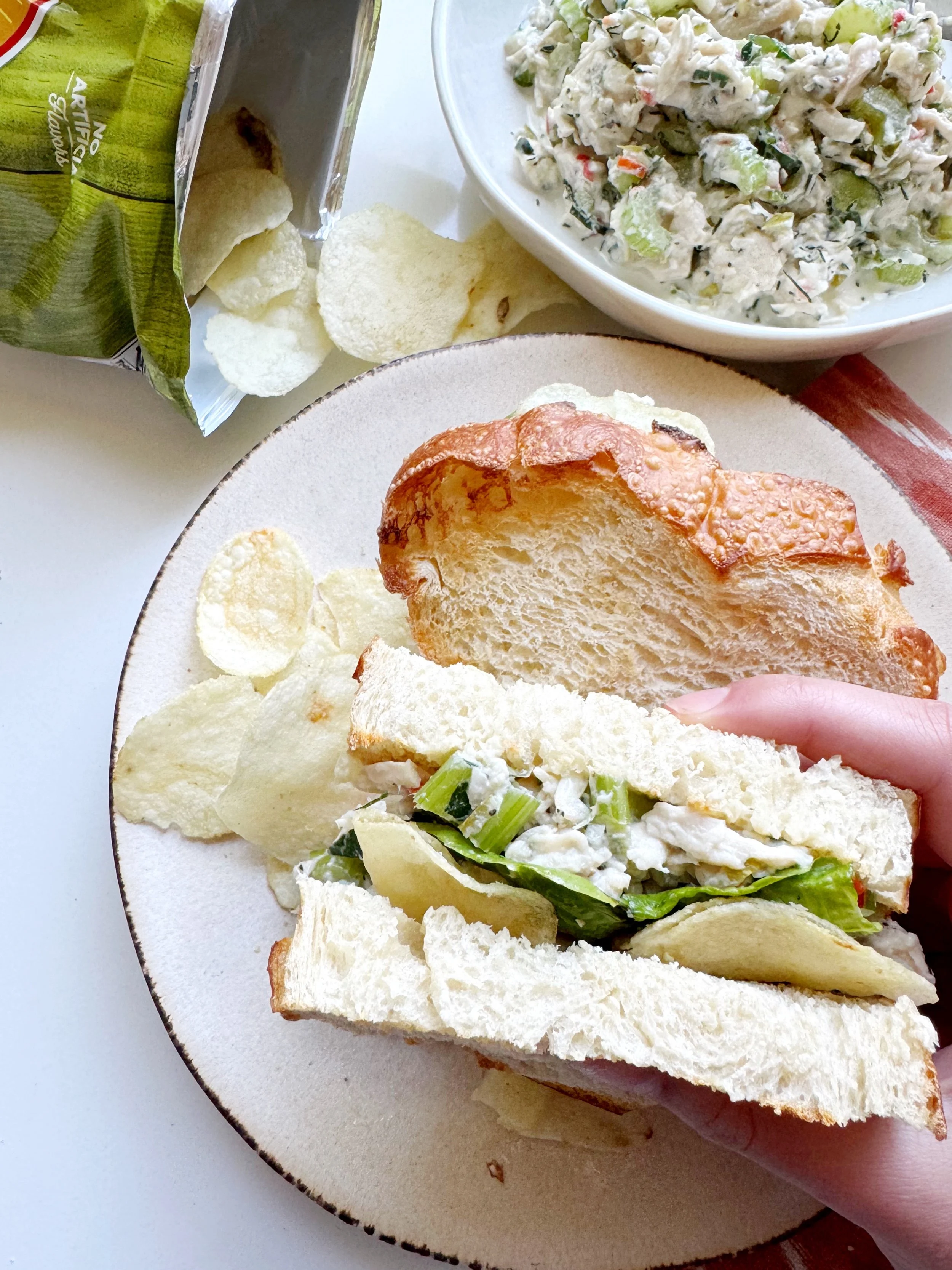 Dill Pickle Chicken Salad