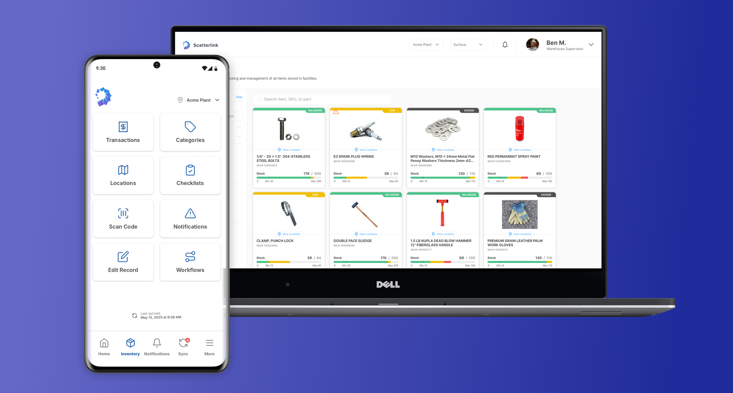 B2B SaaS warehouse platform to boost inventory accuracy and real-time visibility with IoT