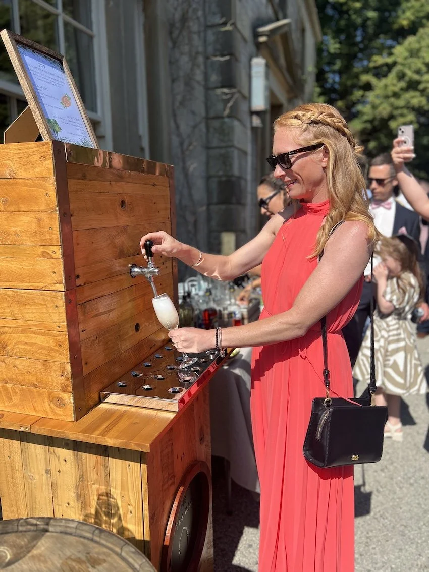 Self serve Prosecco station