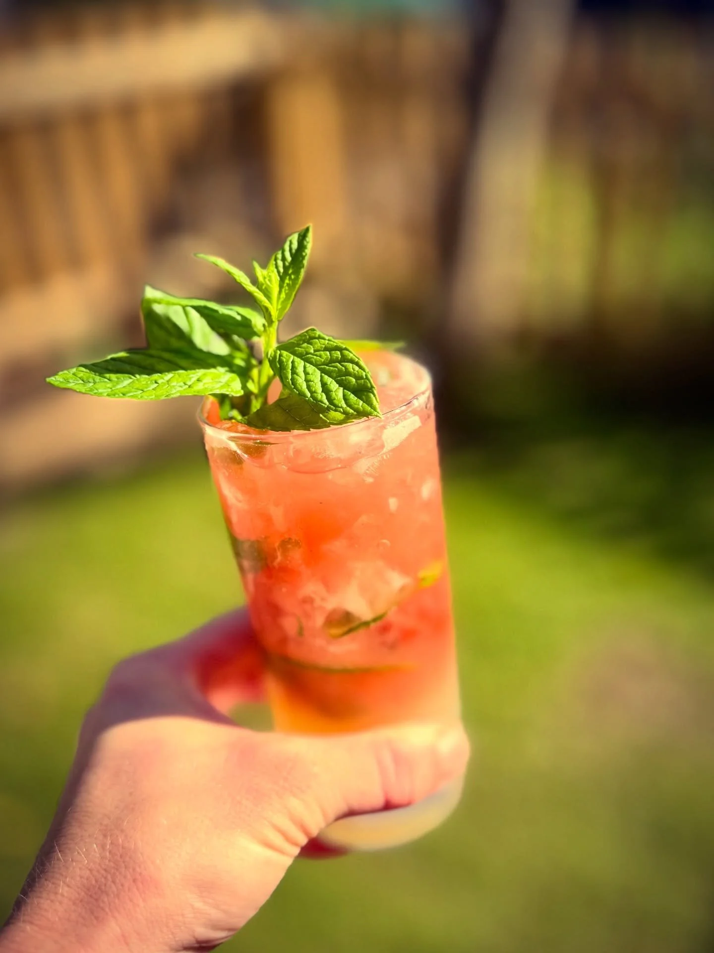 Watermelon Mojito 🍉🍉🍉

&bull;50ml White rum
&bull;25ml Lime juice
&bull;25ml Sugar
&bull;Fresh mint leaves &amp; lime wedges 
&bull;Soda
&bull;Topped with blended watermelon &amp; mint 

The perfect summer cooler cocktail, leave the rum out for a 