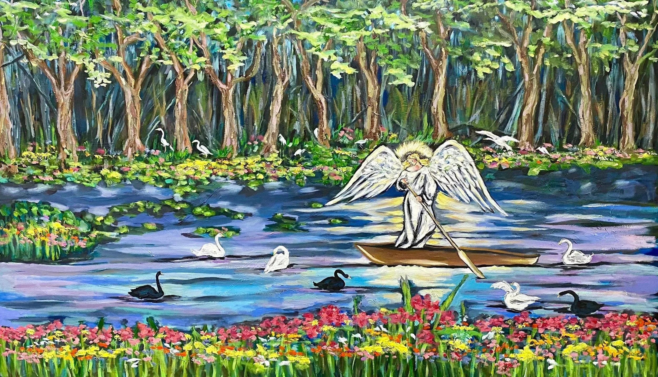 Angel Row my Boat Ashore