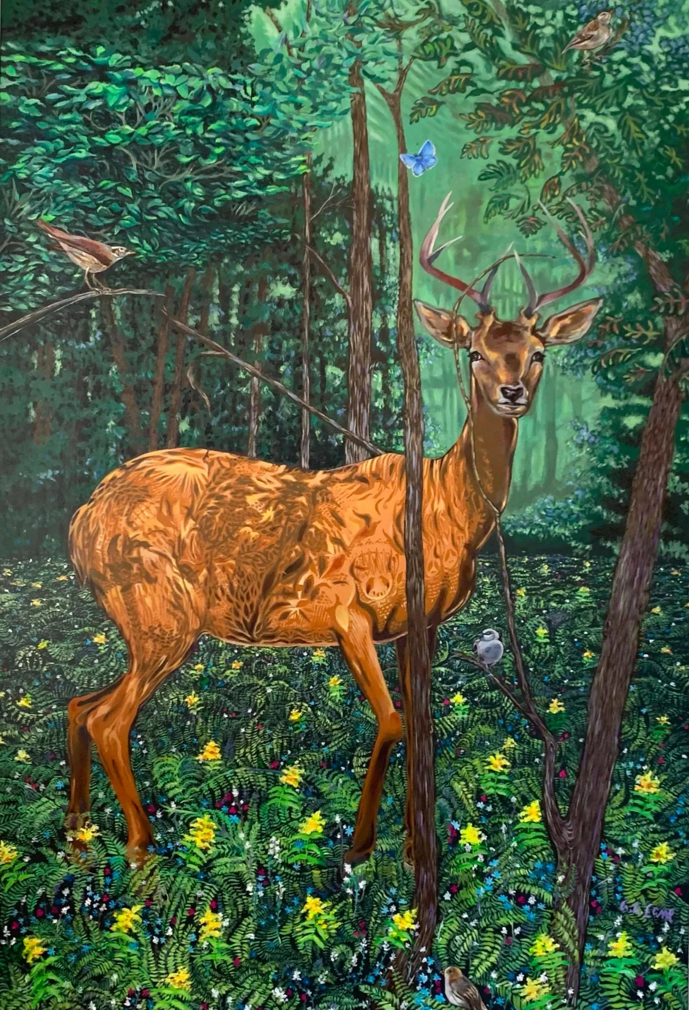 Deep Forest Deer