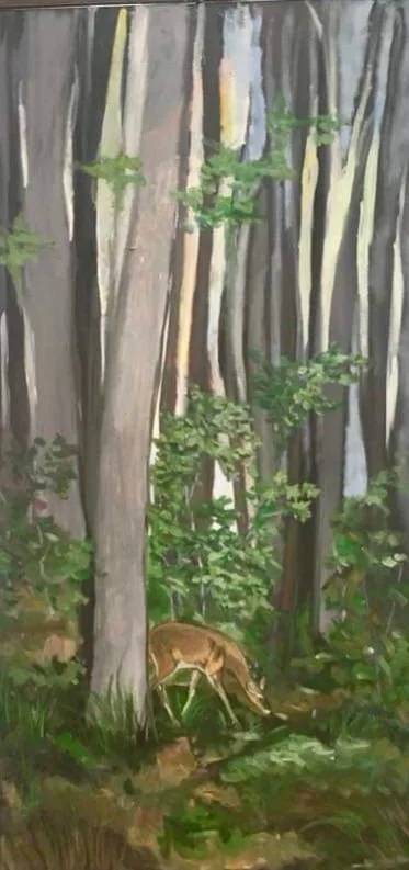  2019  48X24  Acrylic on Canvas  Framed  $5.500  SOLD 