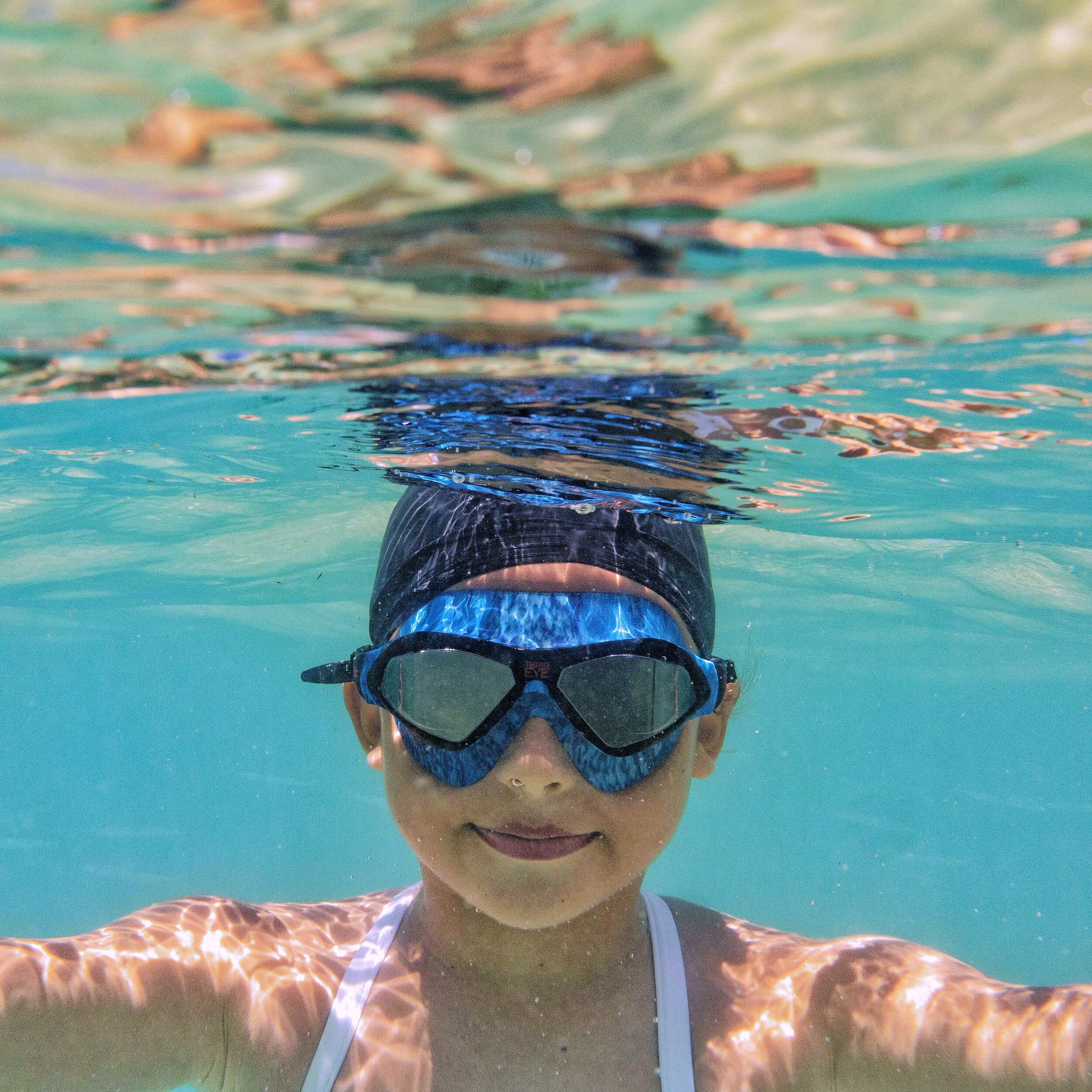 The INITIATE swim goggle, from Third Eye&rsquo;s Gerry Lopez Signature Line. A game changer in the water for kids age 6 to 10. 

📷 Jeff Hornbaker @jeffthirdeye

Available in black, grey camo or blue camo. Online at thirdeyeworld.com, get 10% off you