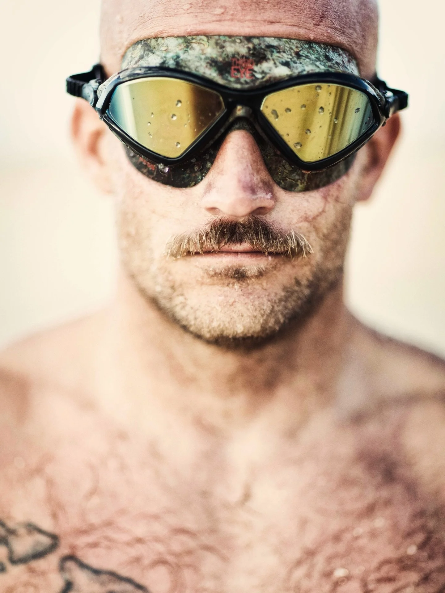 The one and only Tyrus Griffin @tyrus_griffin 
&ldquo;Into the Mystic&rdquo; portrait series by Jeff Hornbaker @jeffthirdeye

🥽 The MYSTIC X DEEP END FITNESS Limited Edition
Available at thirdeyeworld.com

#swmimgoogles #waterfitness #aquaticsports 