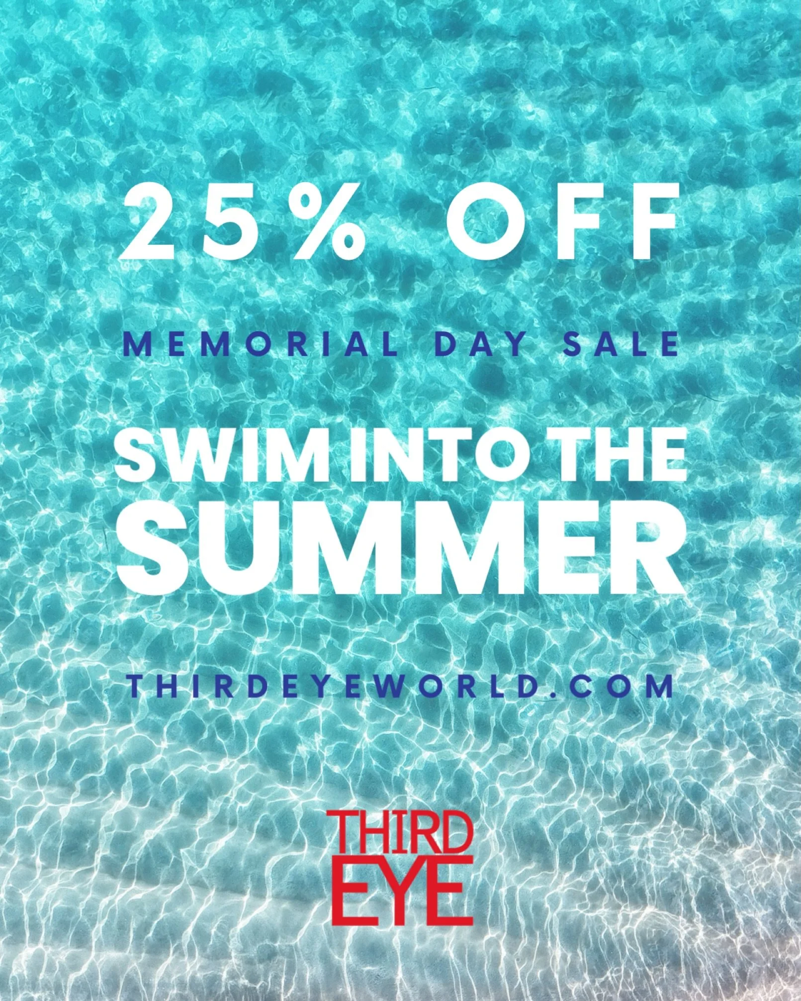 We are celebrating all week long, in honor of freedom and those who served.

Our biggest sale of the year starts today! Get your favorite Third Eye gear on time for the summer. Enjoy 25% off your order, enter code SWIM&amp;DIVE26 at checkout.

The pr