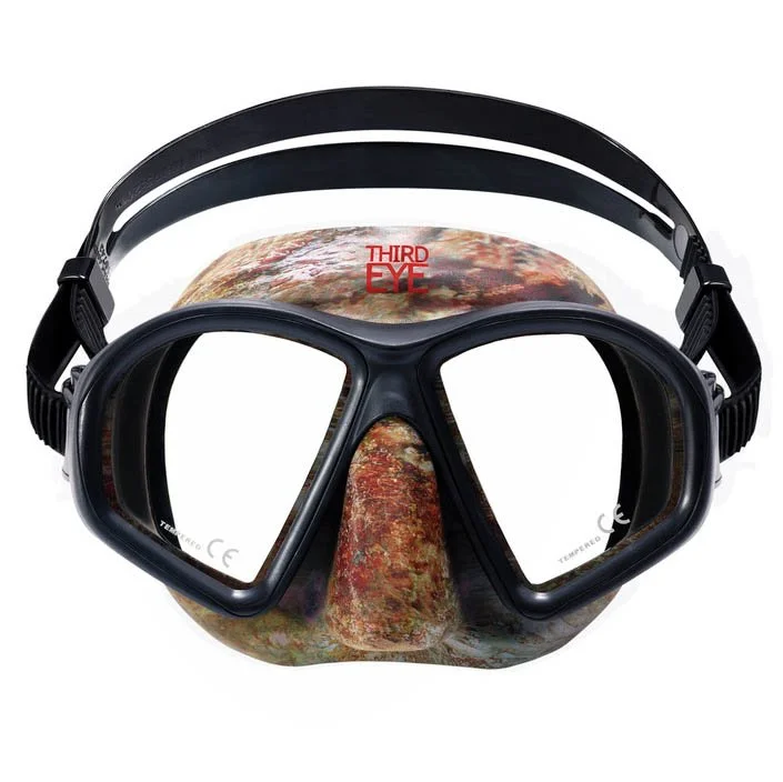 The Luana Dive Mask - Brown Camo
