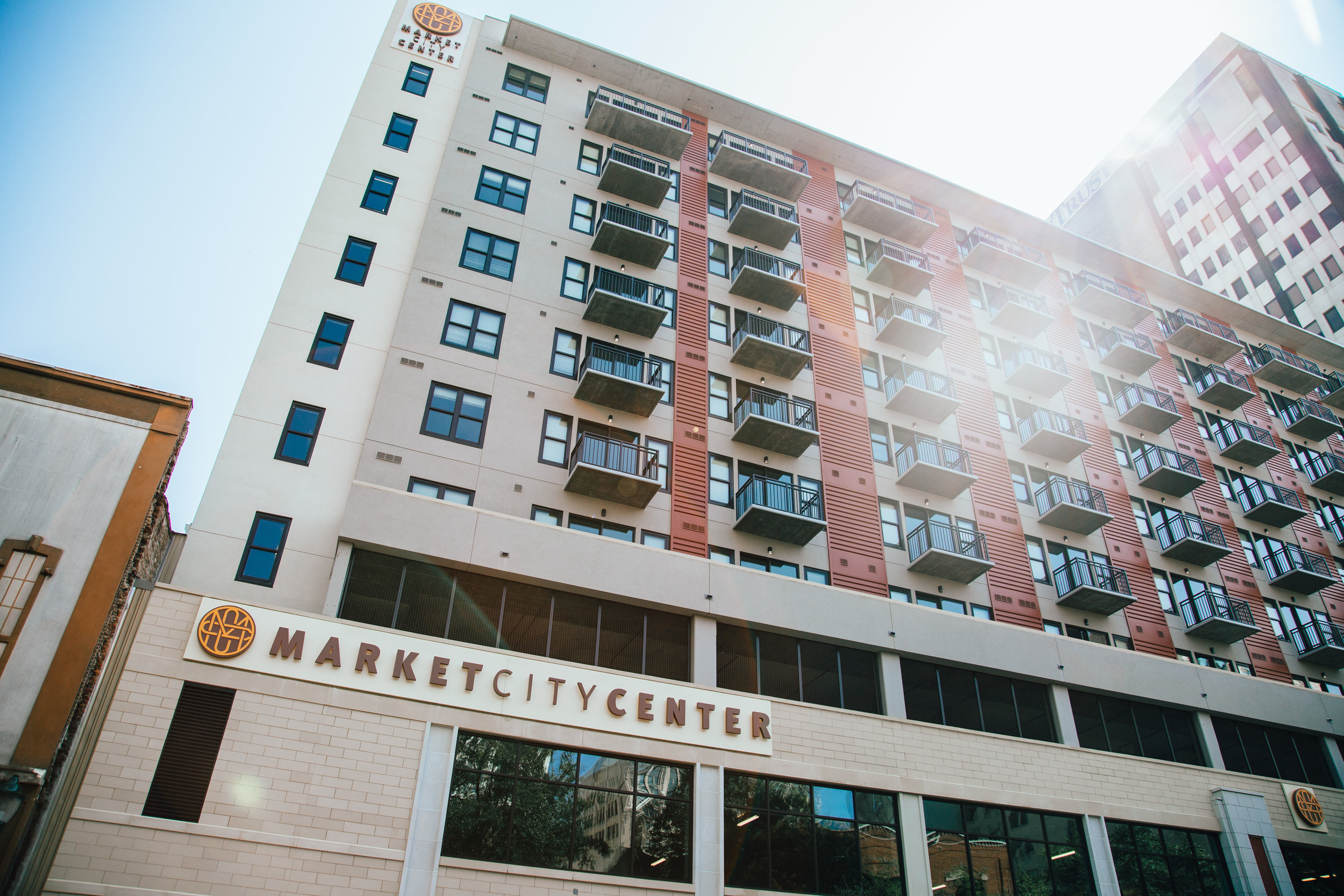 Market City Center Downtown Chattanooga Apartments, Office Space and