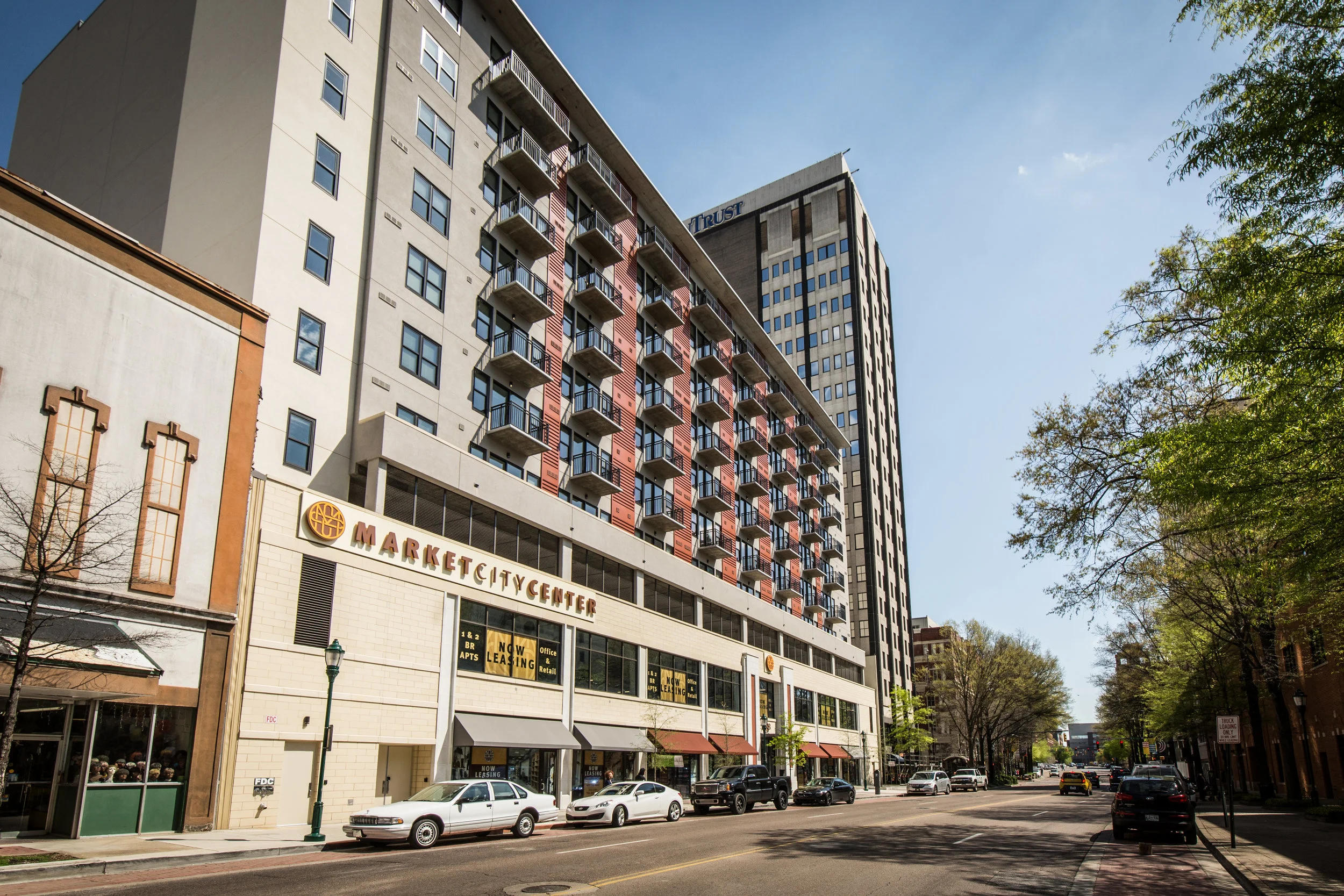 Market City Center Downtown Chattanooga Apartments, Office Space and