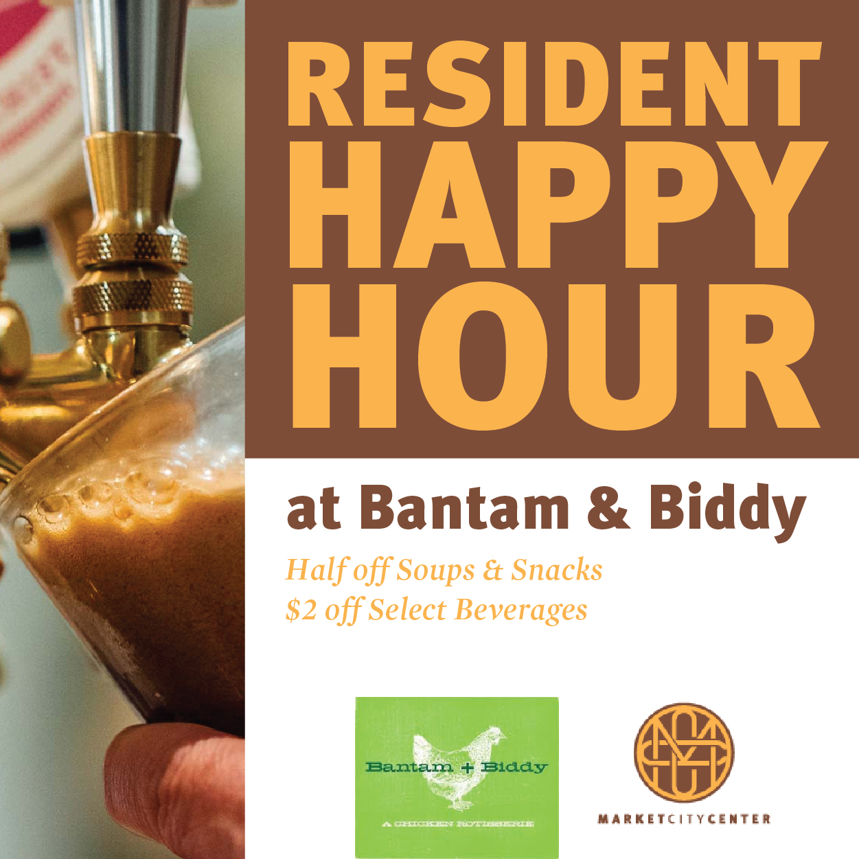 Bantam &amp; Biddy Happy Hour