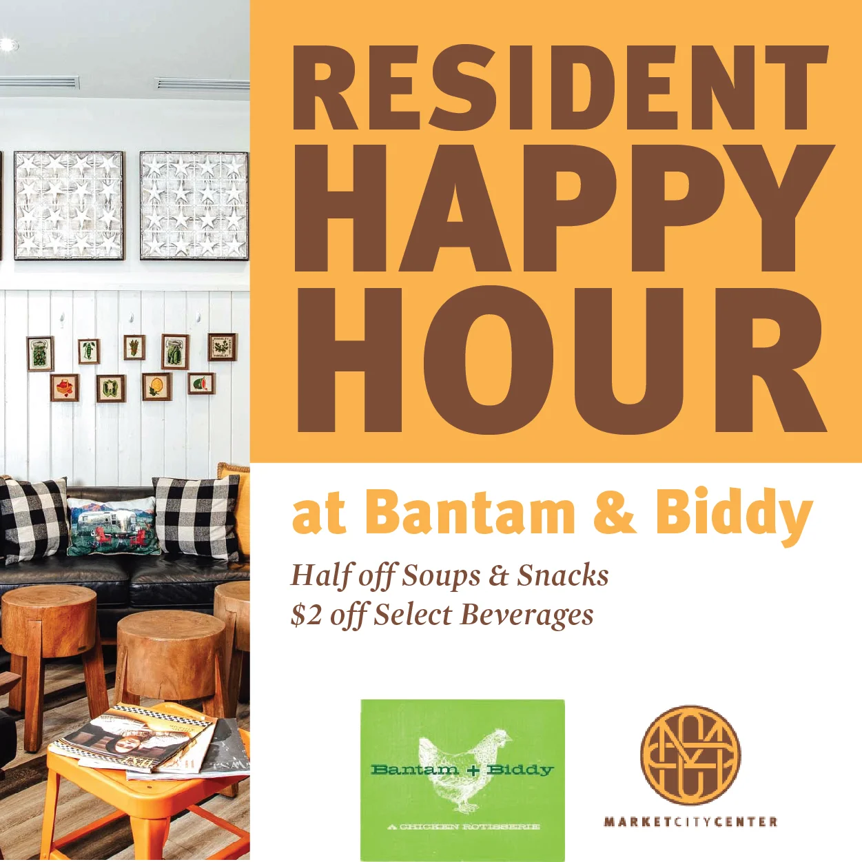 Bantam &amp; Biddy Happy Hour