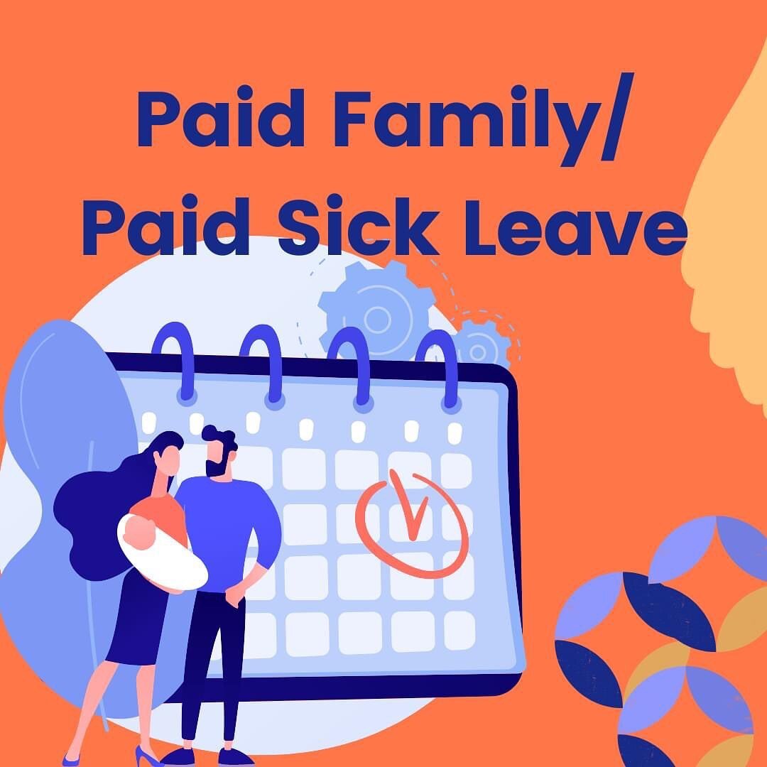 WE&rsquo;RE BACK! Thanks to your help, we won a big #MinimumWage victory in 2022. But working families are still struggling. Two policies that would help are #PaidFamilyLeave &amp; #PaidSickLeave. 

Use the first link in our linktree (in the bio) to 