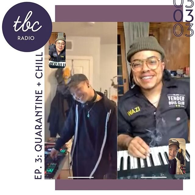 happy friday fam! hope everyone has been doing alright and hanging in there 🖤⁣⁣⁣
⁣⁣⁣
we are back with Episode 3 of TBC Radio! for this episode, we curated music that has been helping us get through the quarantine and these difficult times. everythin