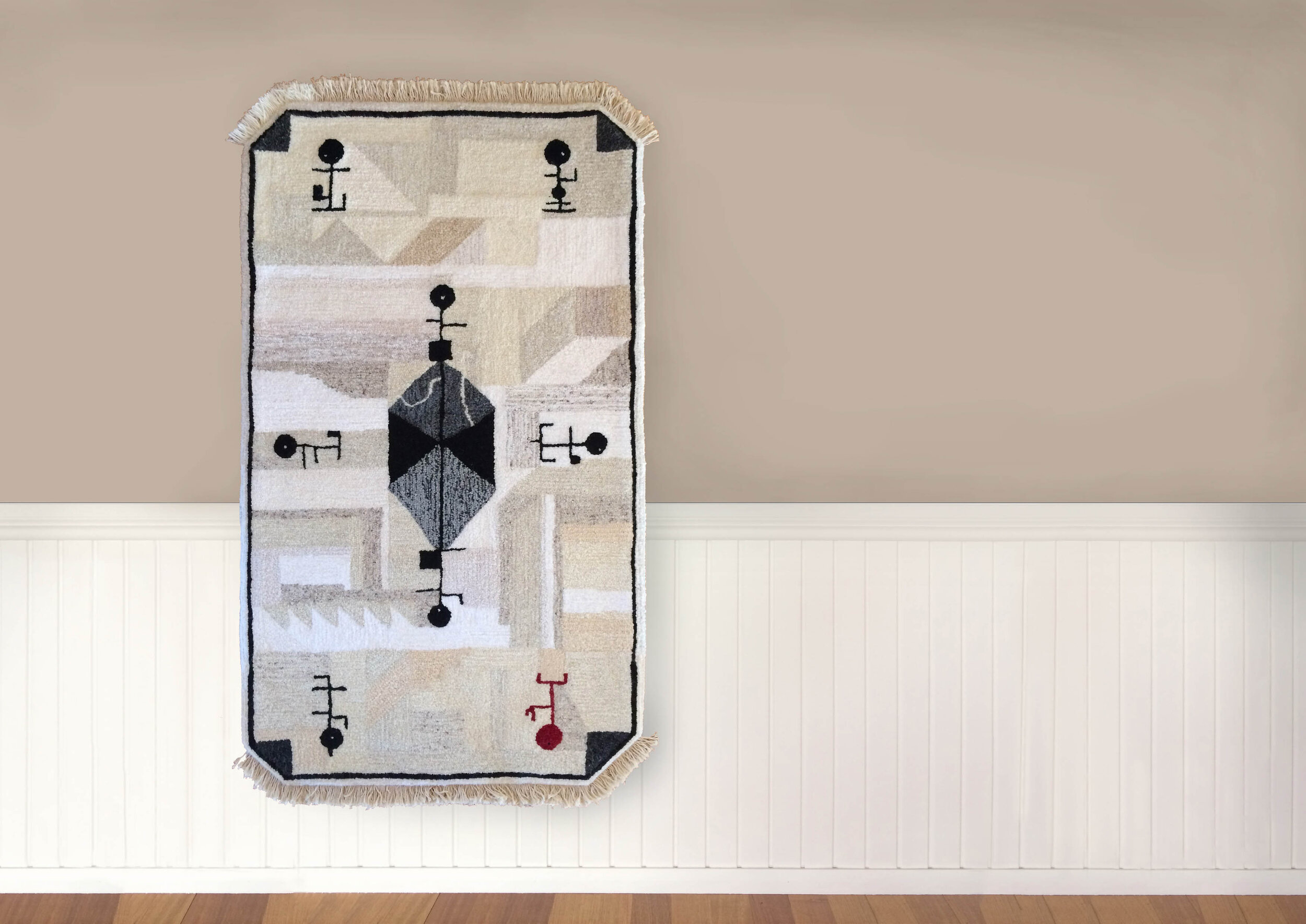 Copy of Copy of I Wish I Were A Talisman Handmade Rug