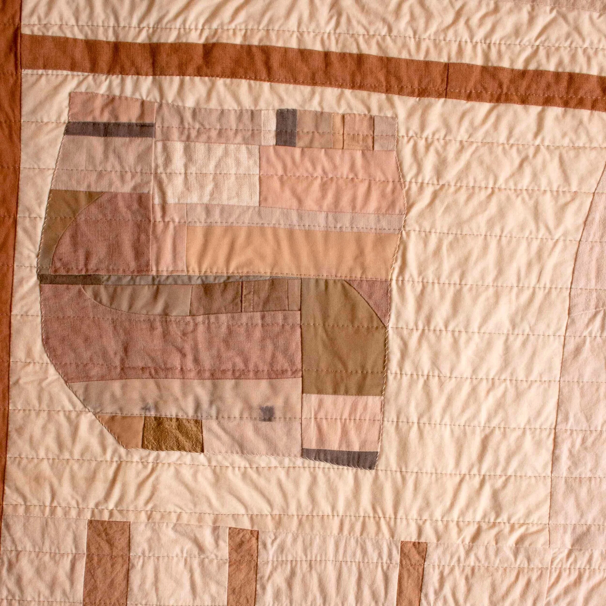 Copy of Copy of Peaches N' Patches Quilt detail