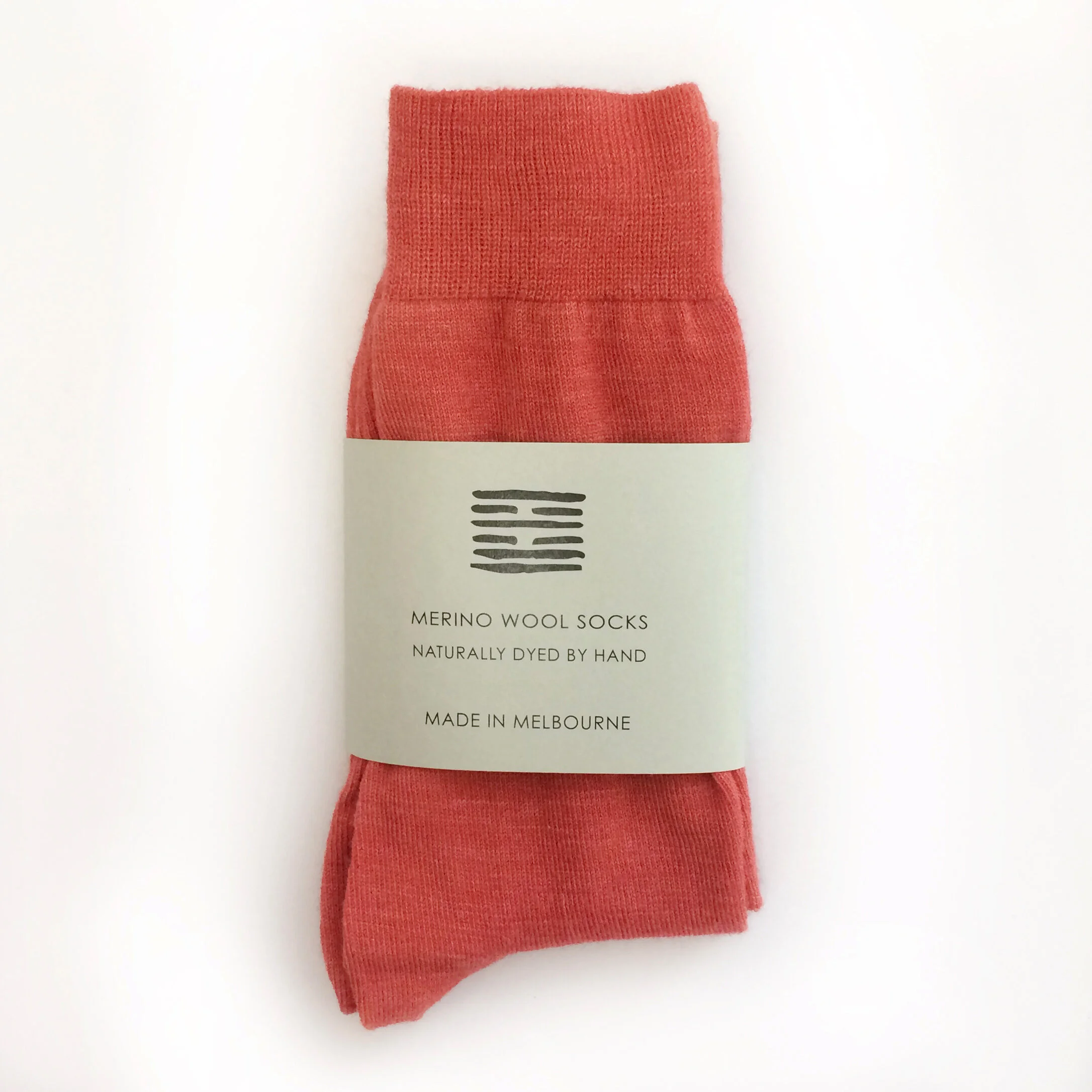 Naturally  Dyed Fine Merino Wool Socks