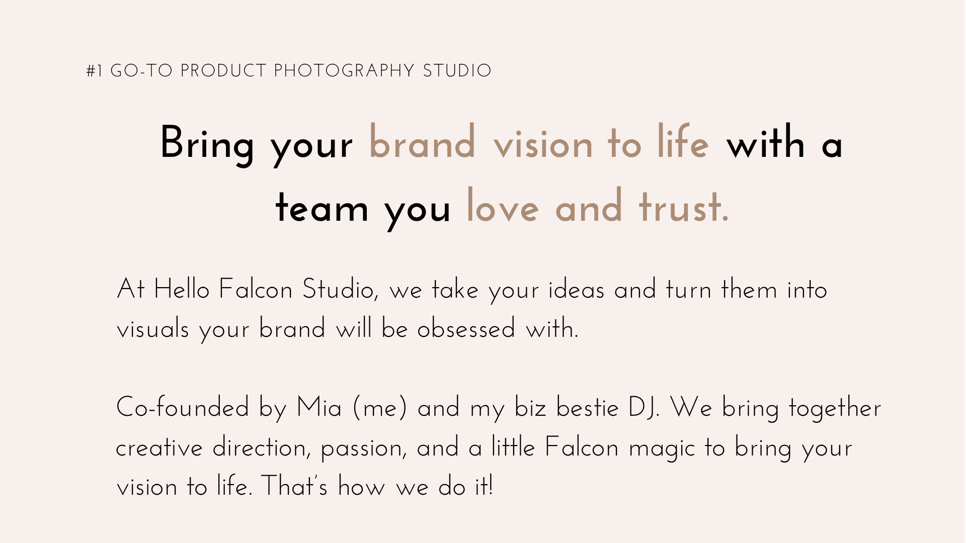 about hello falcon studio