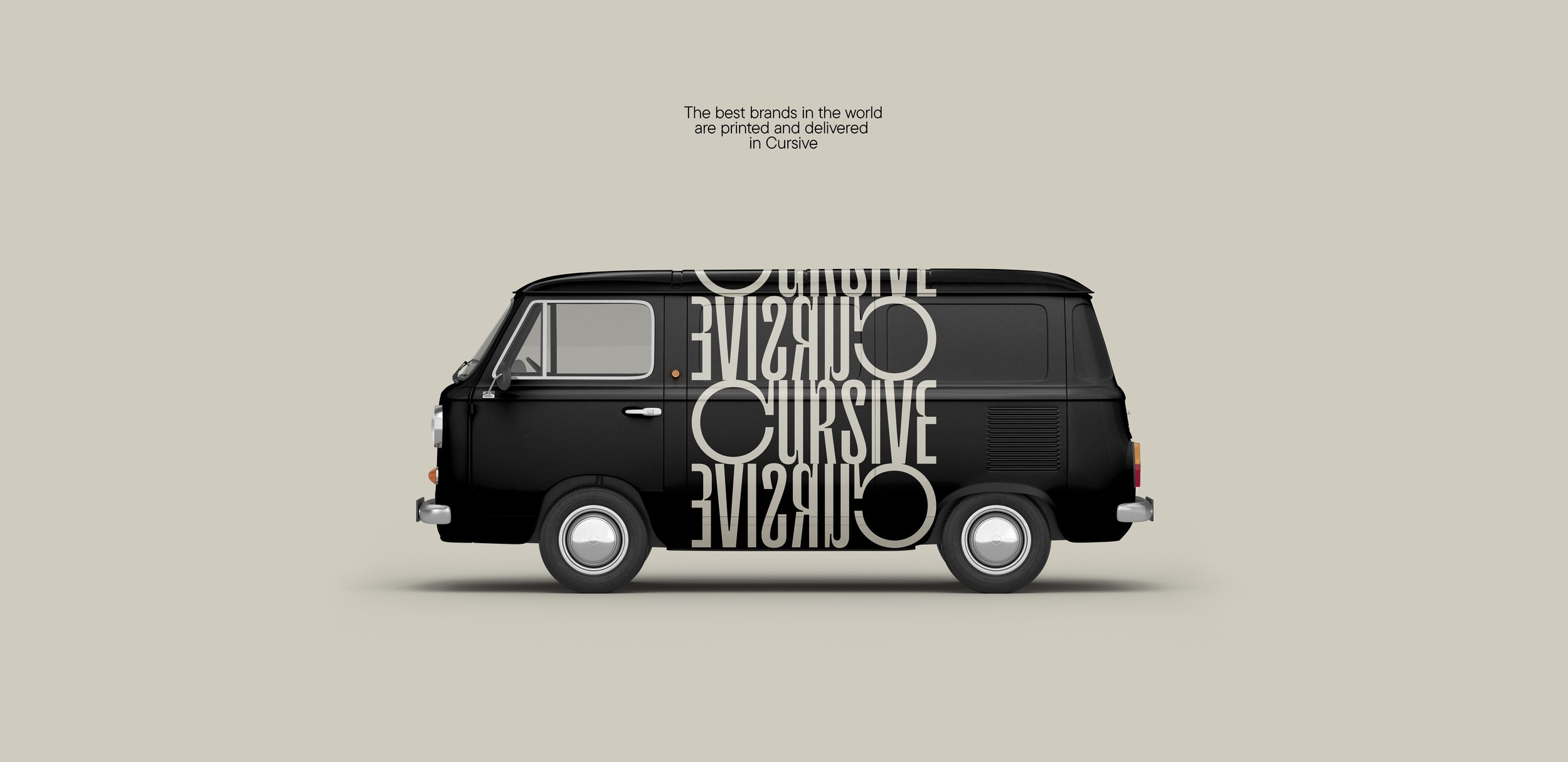 Project Scope: Strategy, Company Naming, Writing, Creative Direction, Design, Photography Meet Cursive, our newest brand. We worked with founders Rob Herman and Mike Hunter to develop the name and identity for their commercial printing business.