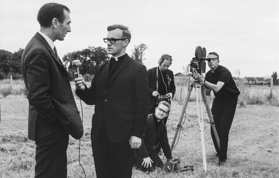 Promotional still of the first Radharc Crew, c. 1962 © The Radharc Trust