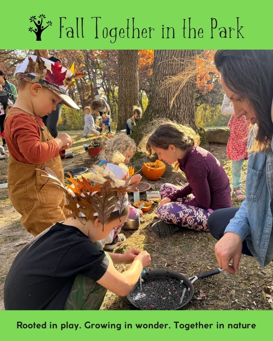 🍁Fall classes start second week of September!🍁
Looking for nature play experiences for your little one this Fall? Join Naturing in Madison in the park this Fall! This season we will focus on celebrating the many bounties of Autumn&rsquo;s Harvest a