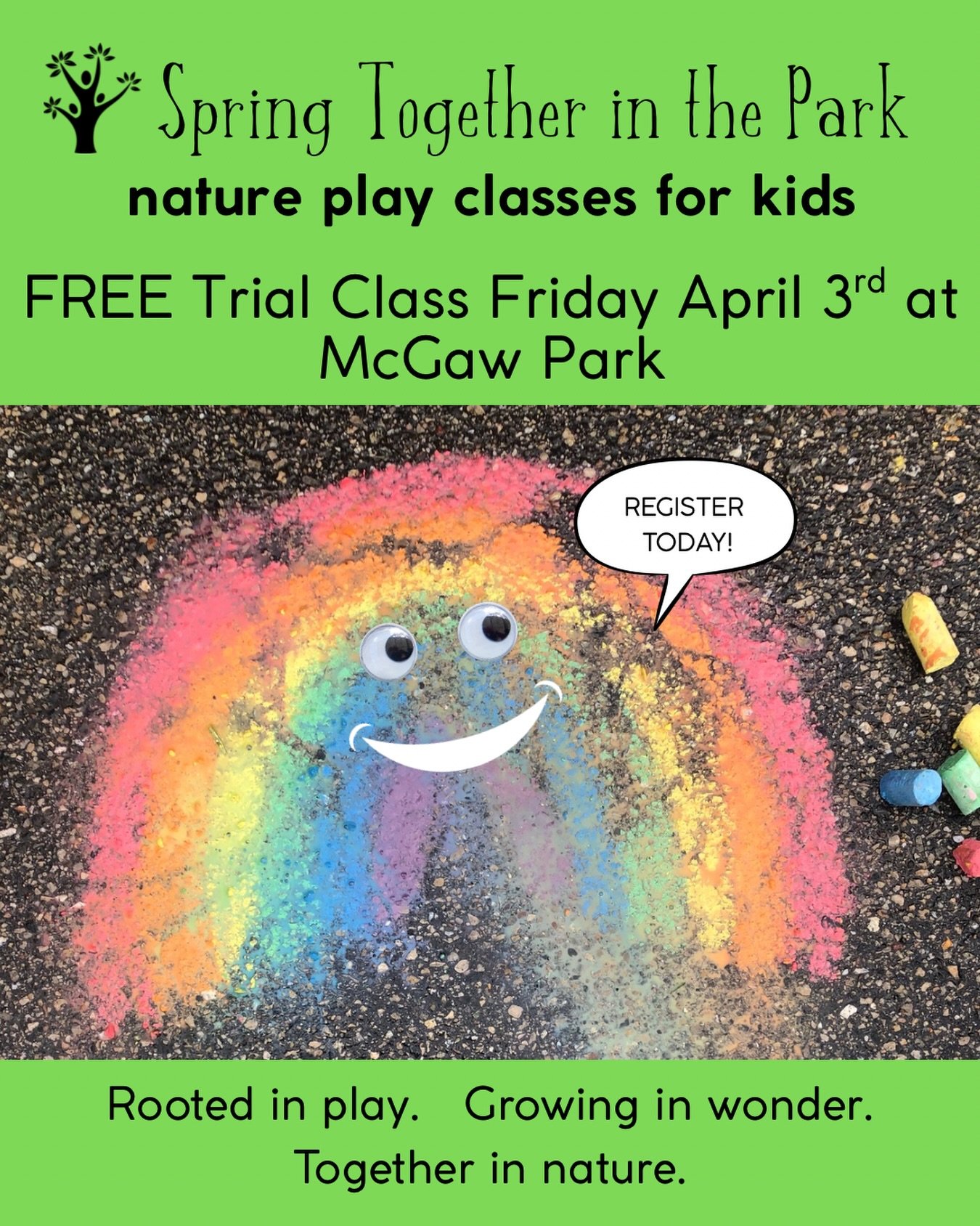 If you are new to our classes, come join our free trial class! Register at https://naturinginmadison.com/trialclasses 🤗