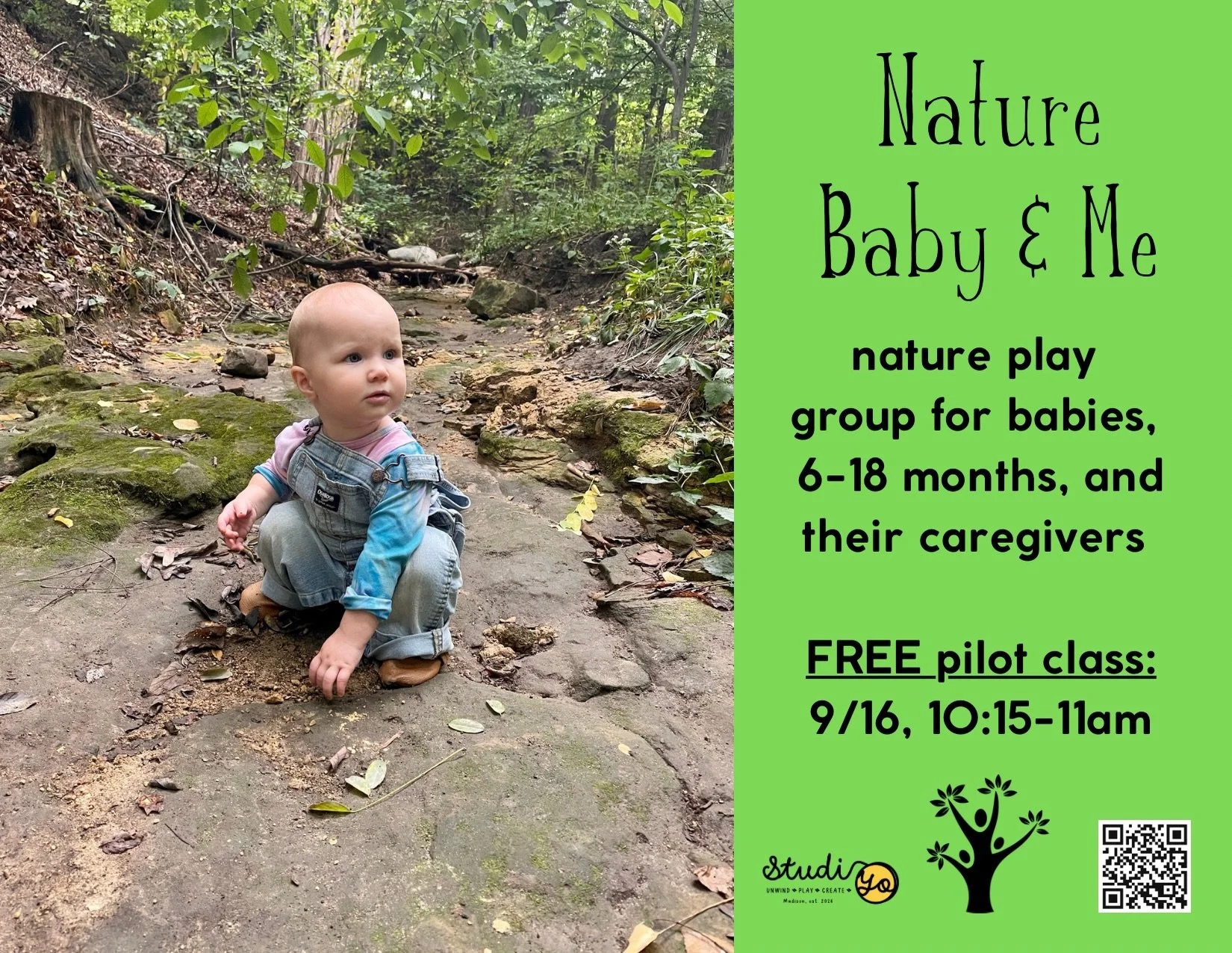 So excited for the launch of a brand new nature program for our littlest explorers, 6-18months old! Come join Nature Baby &amp; Me to meet other families and enjoy the outdoors together. Learn more at https://naturinginmadison.com/nature-baby-me

#na