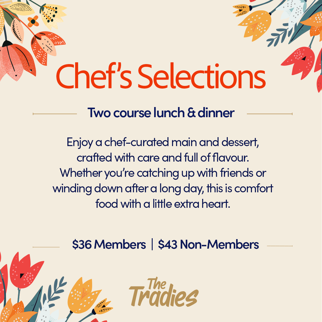 Chef's Selections Menu